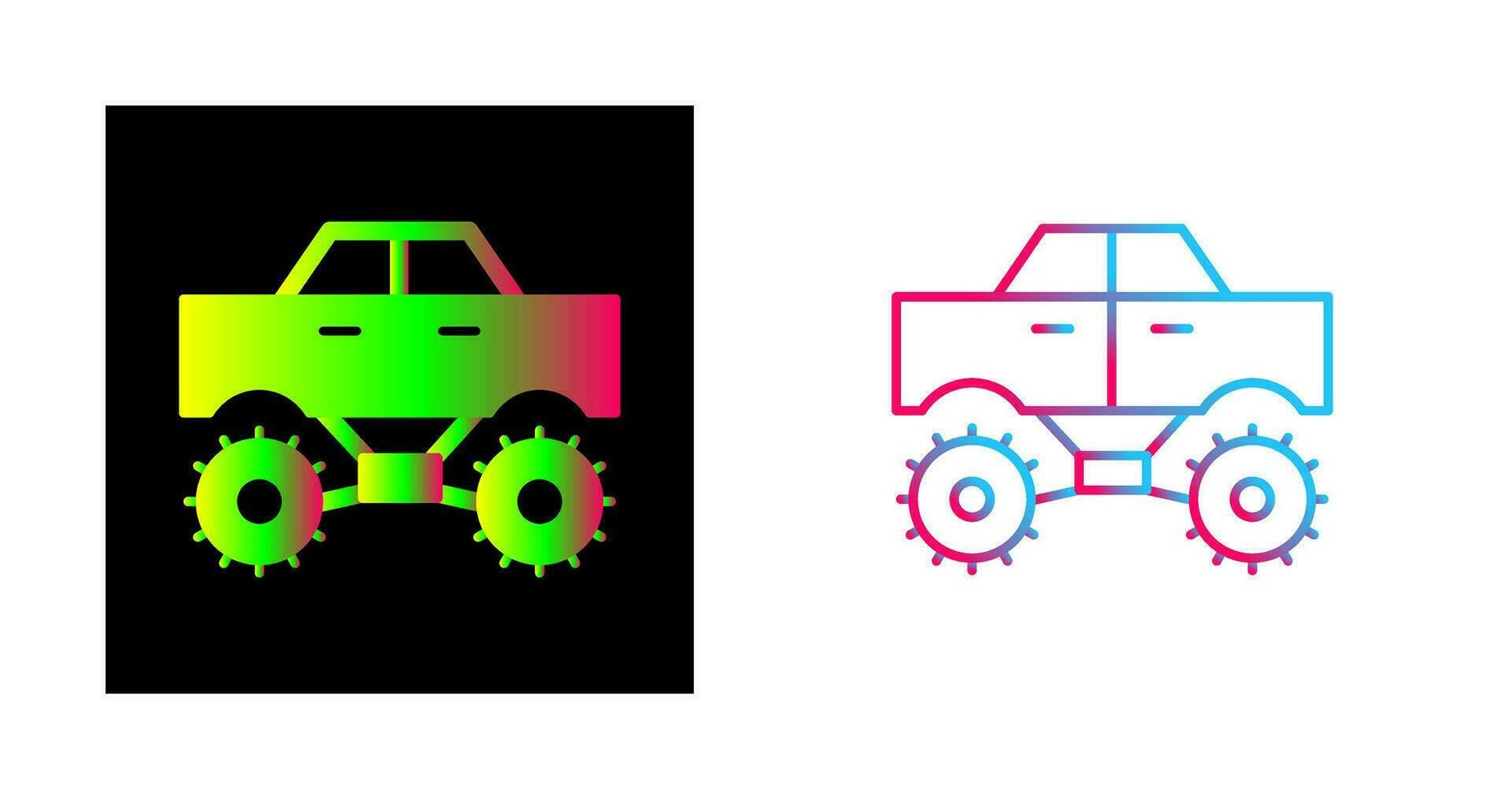 Monster Truck Vector Icon