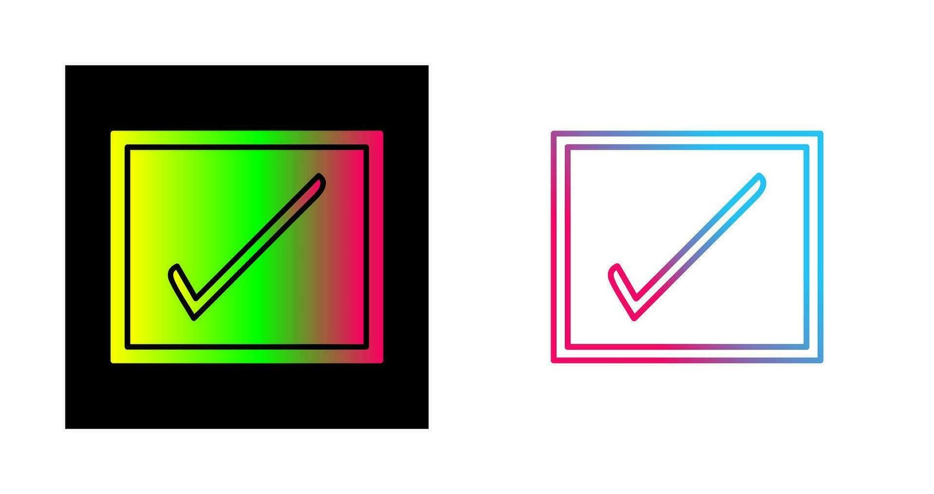 Checkbox Vector Icon