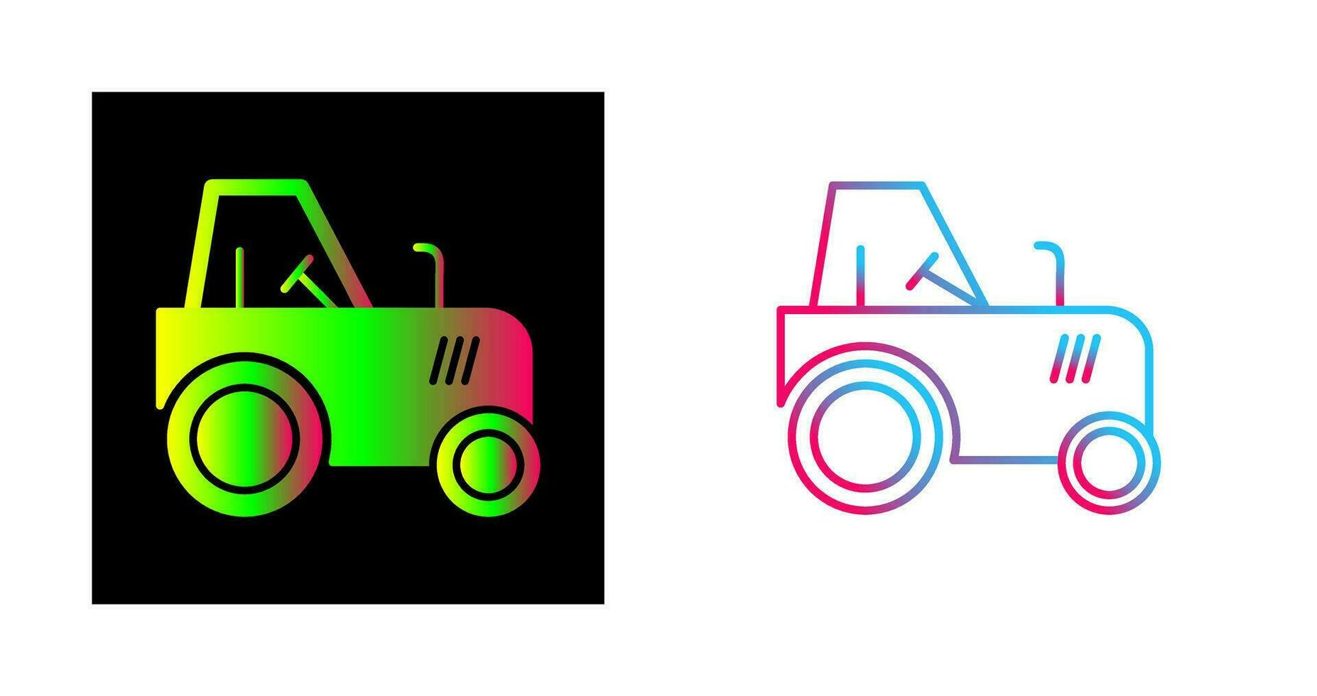 Tractor Vector Icon