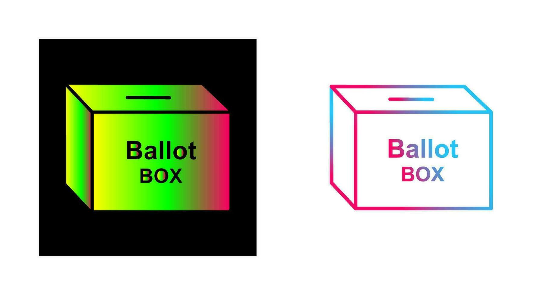 Ballot Box Vector Icon