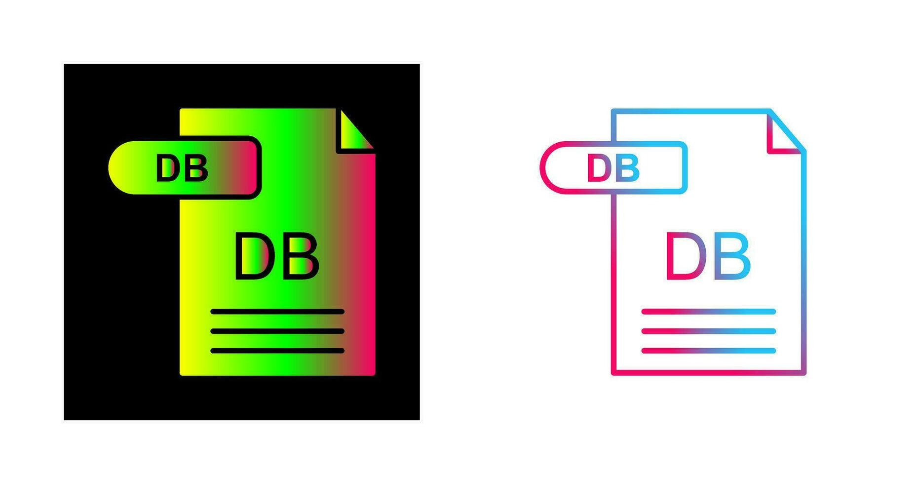 icono de vector de base de datos