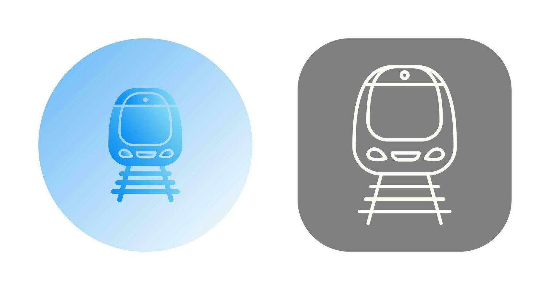 icono de vector de tren