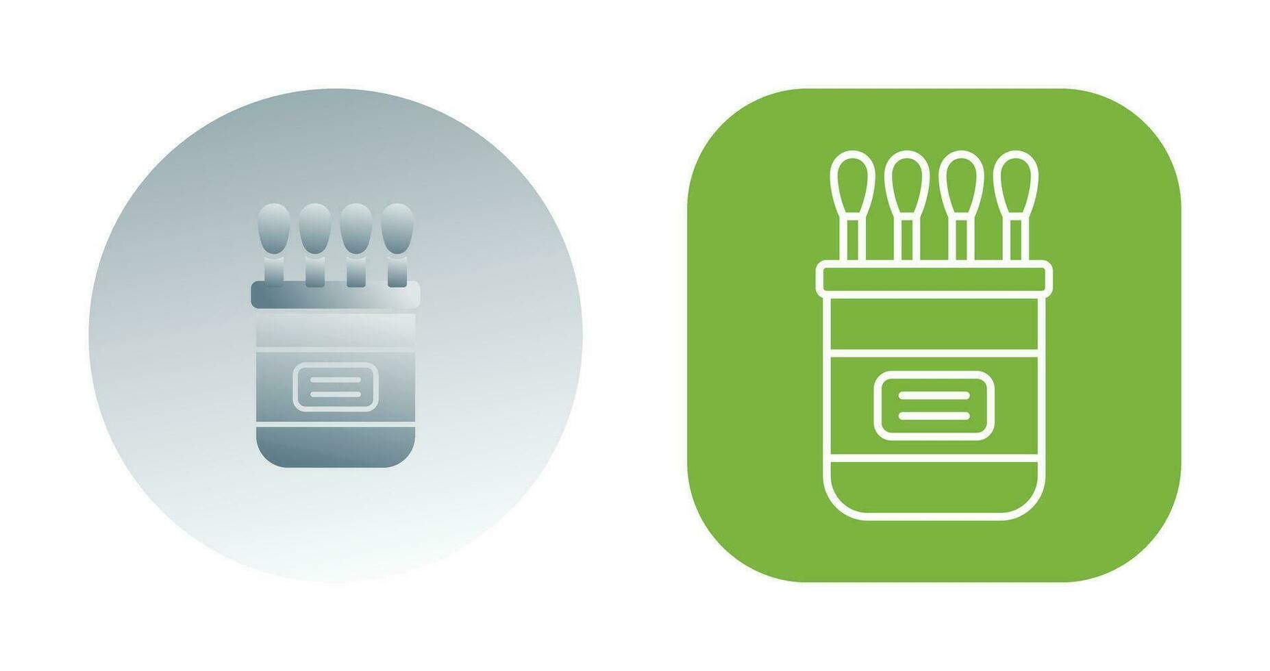 Cotton buds Vector Icon