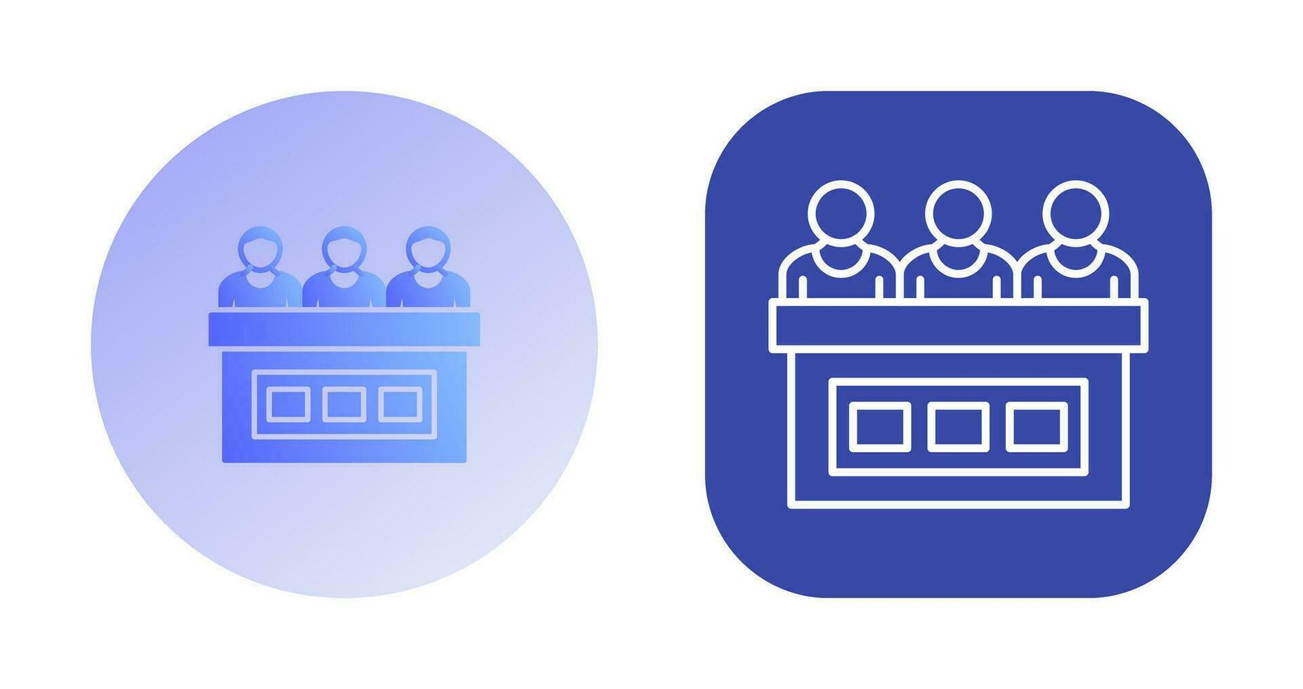Jury Vector Icon