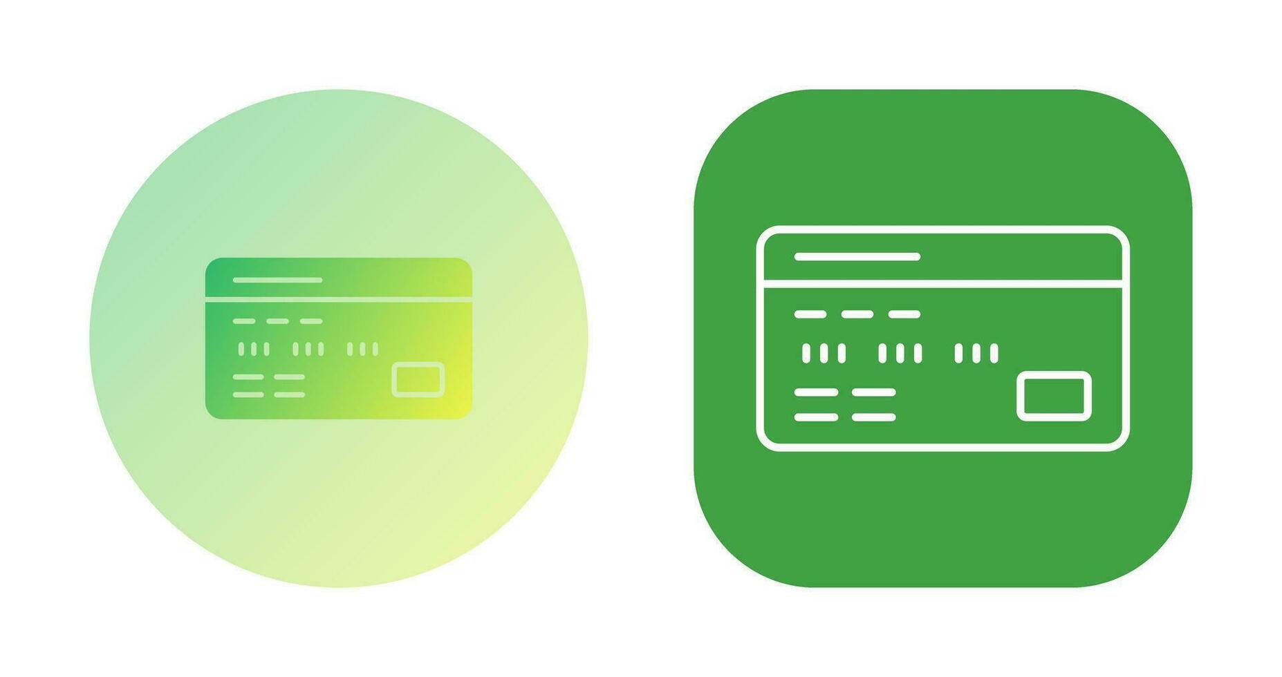 Debit Card Vector Icon