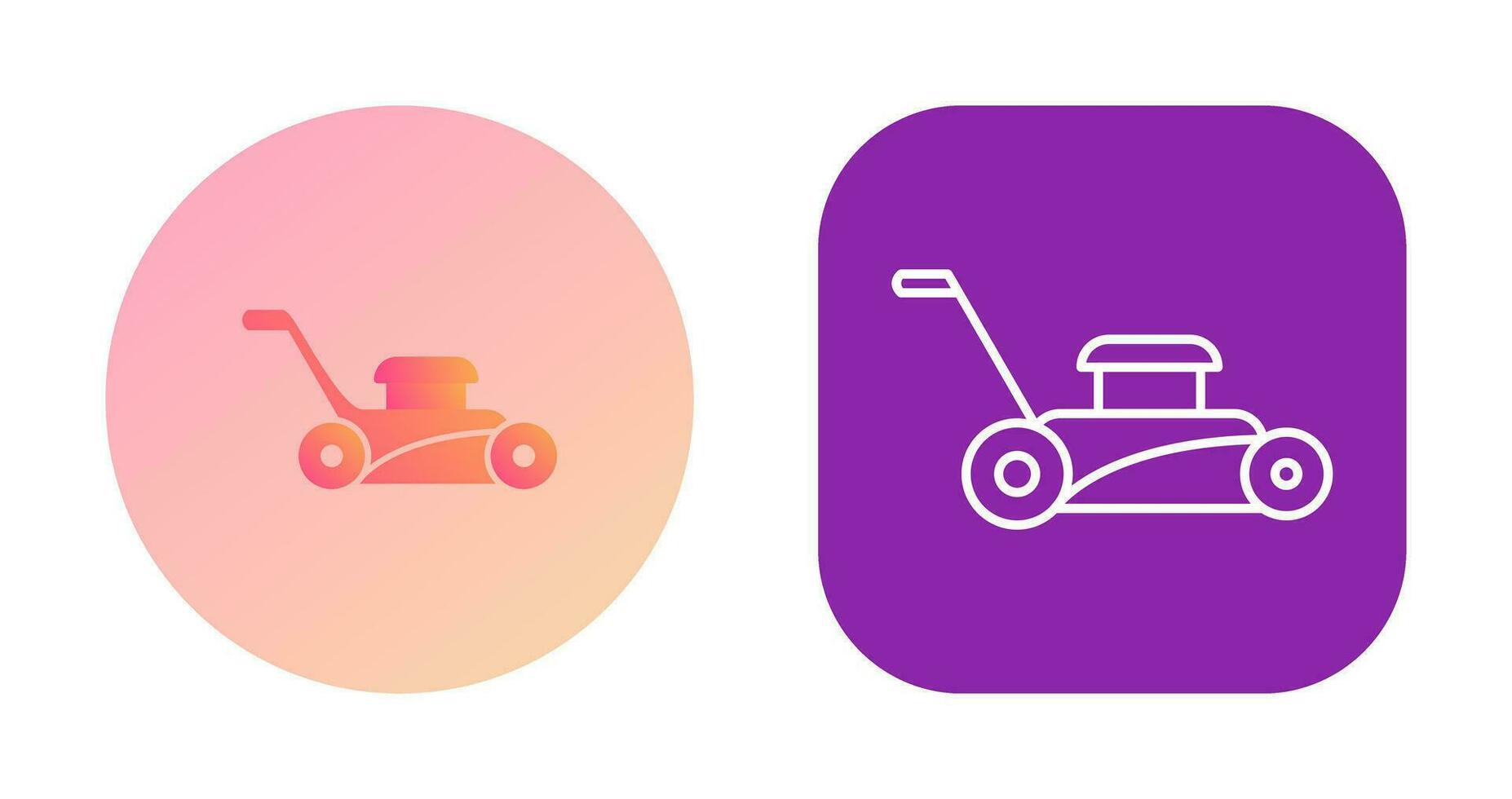 Lawn Mower Vector Icon