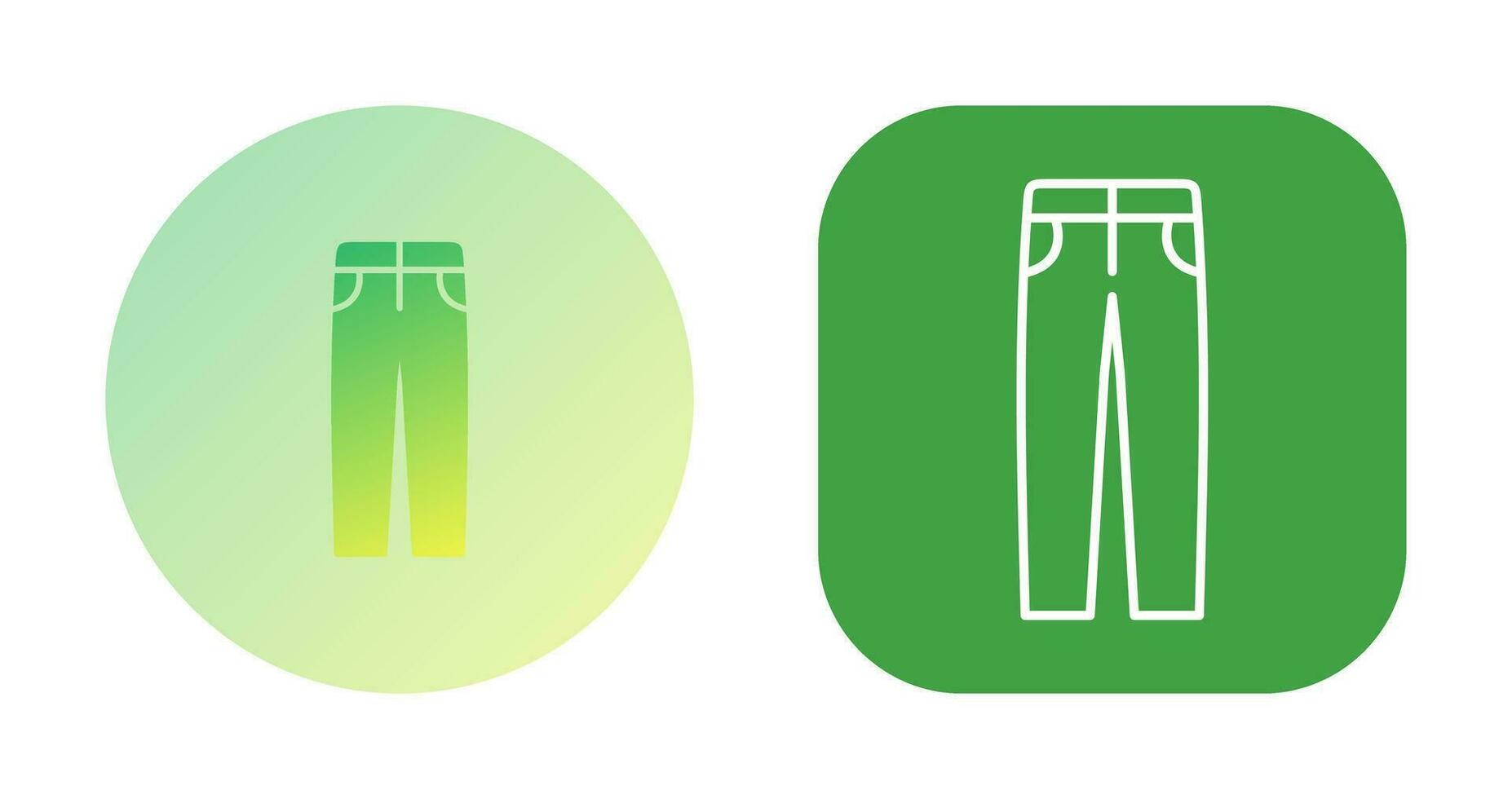 Men's Pants Vector Icon