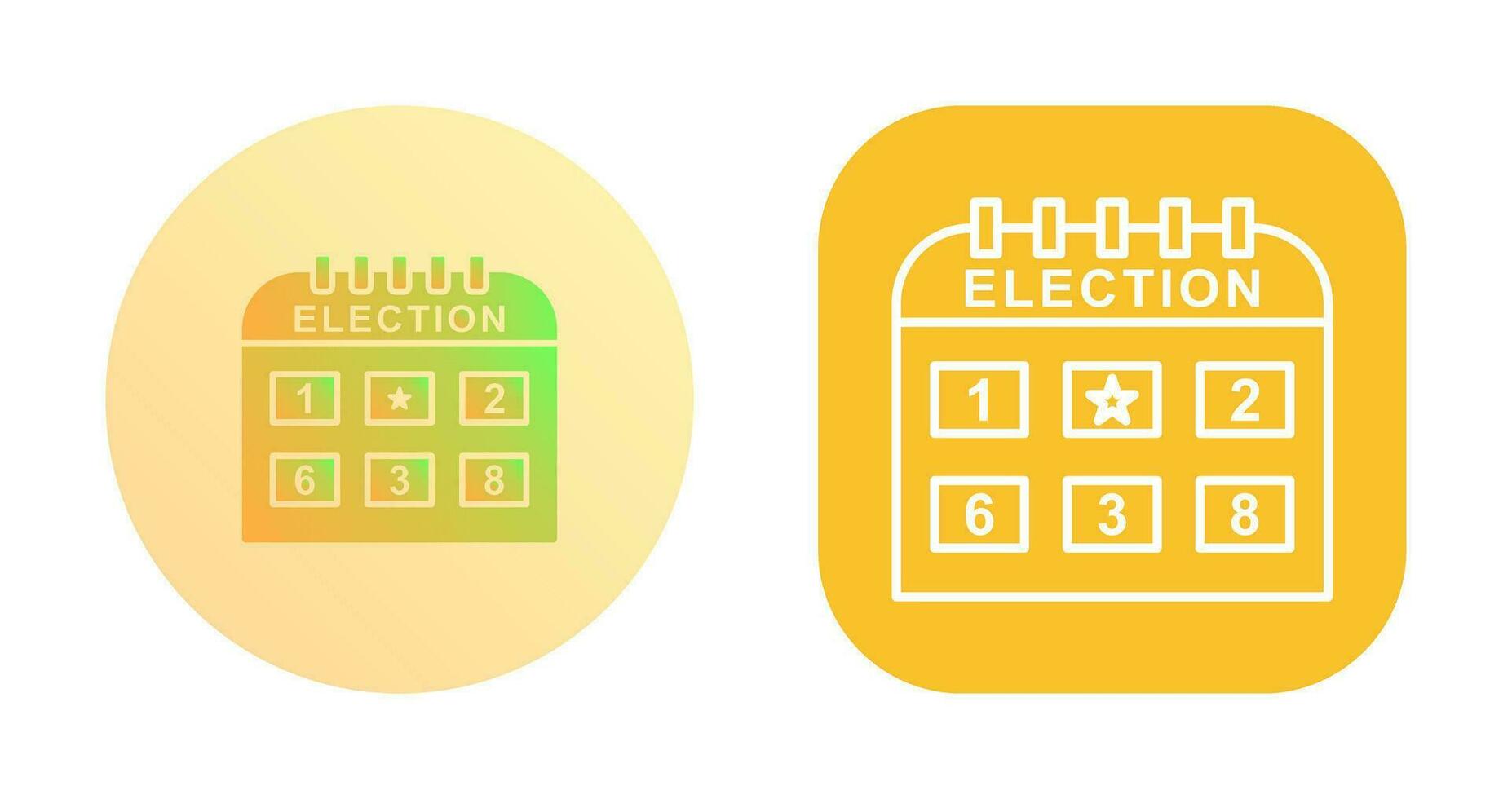 Election Day Vector Icon