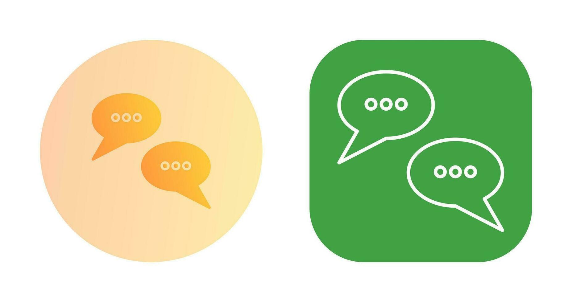 Conversation Bubbles Vector Icon
