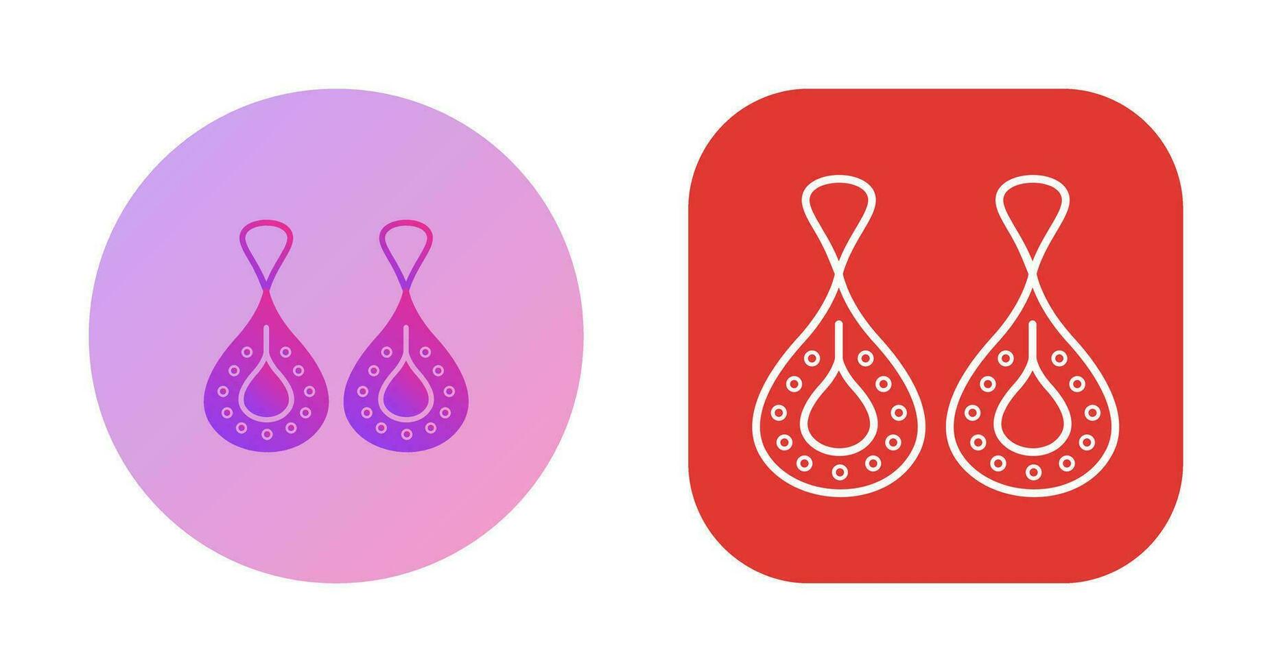 Earring Vector Icon