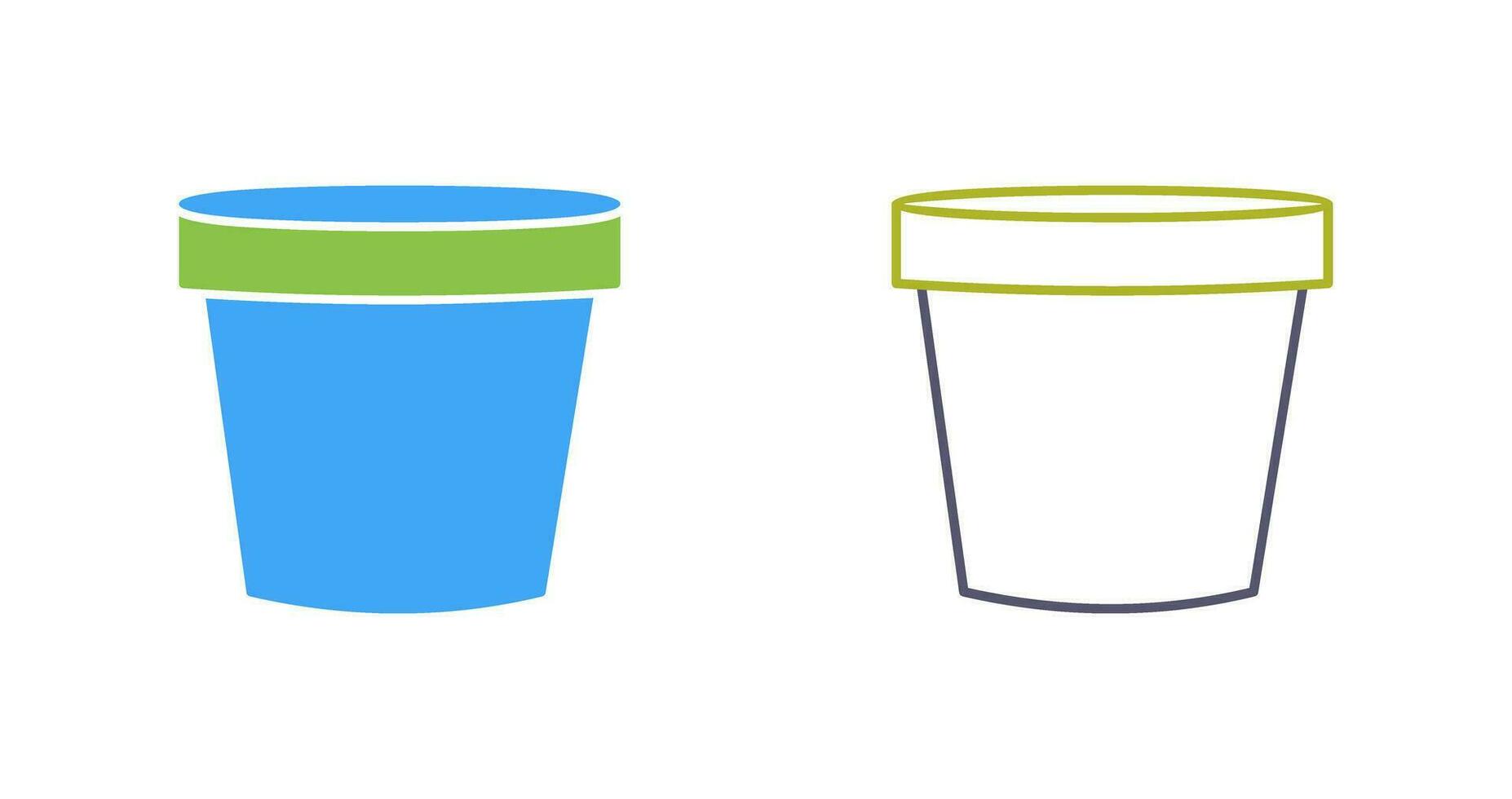 Plant Pot Vector Icon