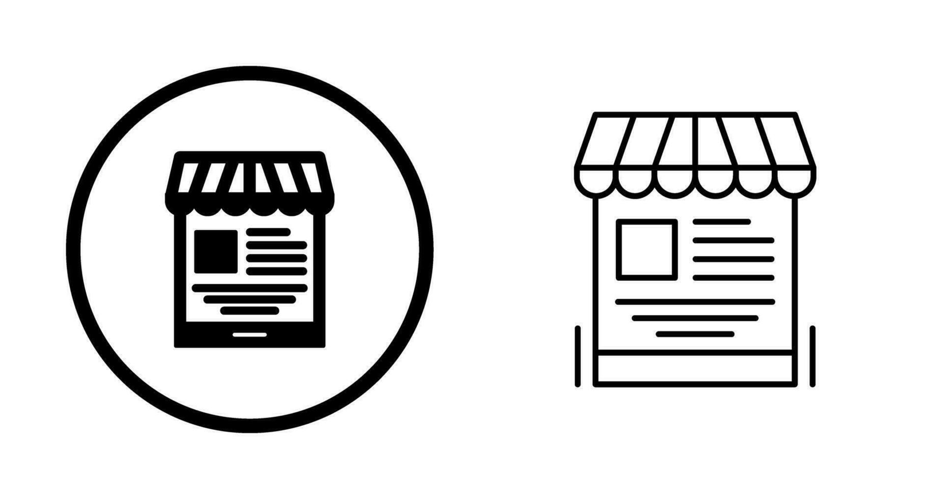 Mobile Shop Vector Icon