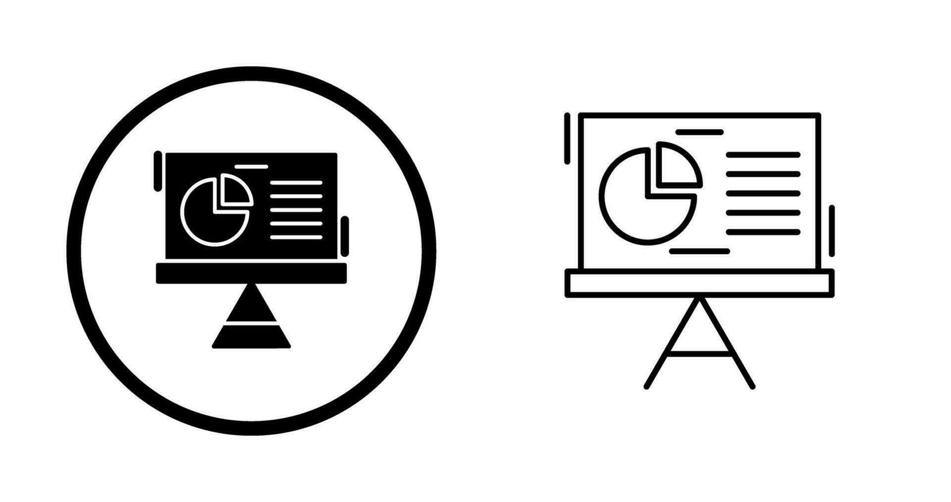 Pie Chart Vector Icon