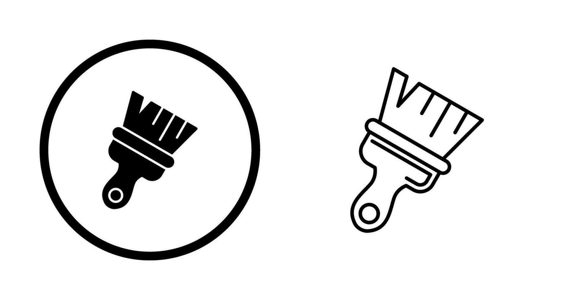 Paint Brush Vector Icon