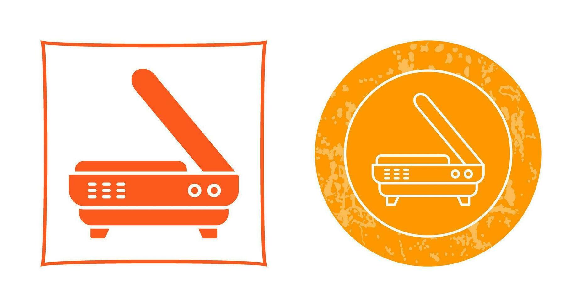 Scanner Vector Icon