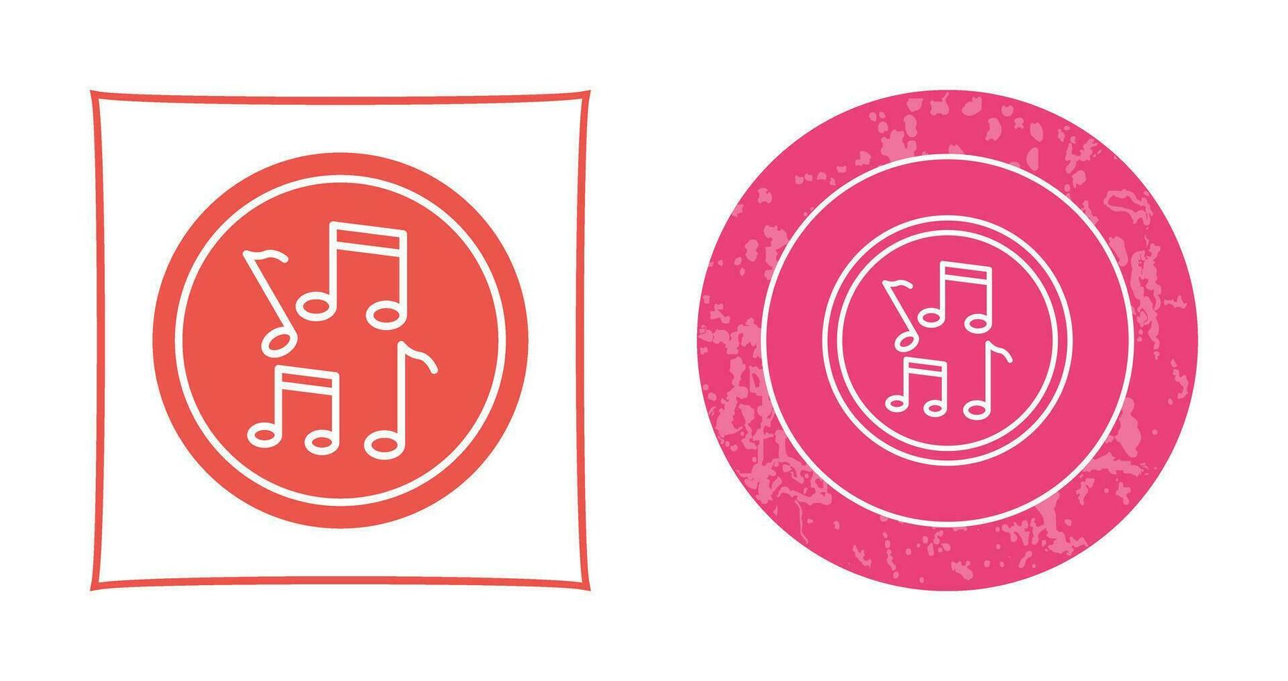 Musical Notes Vector Icon