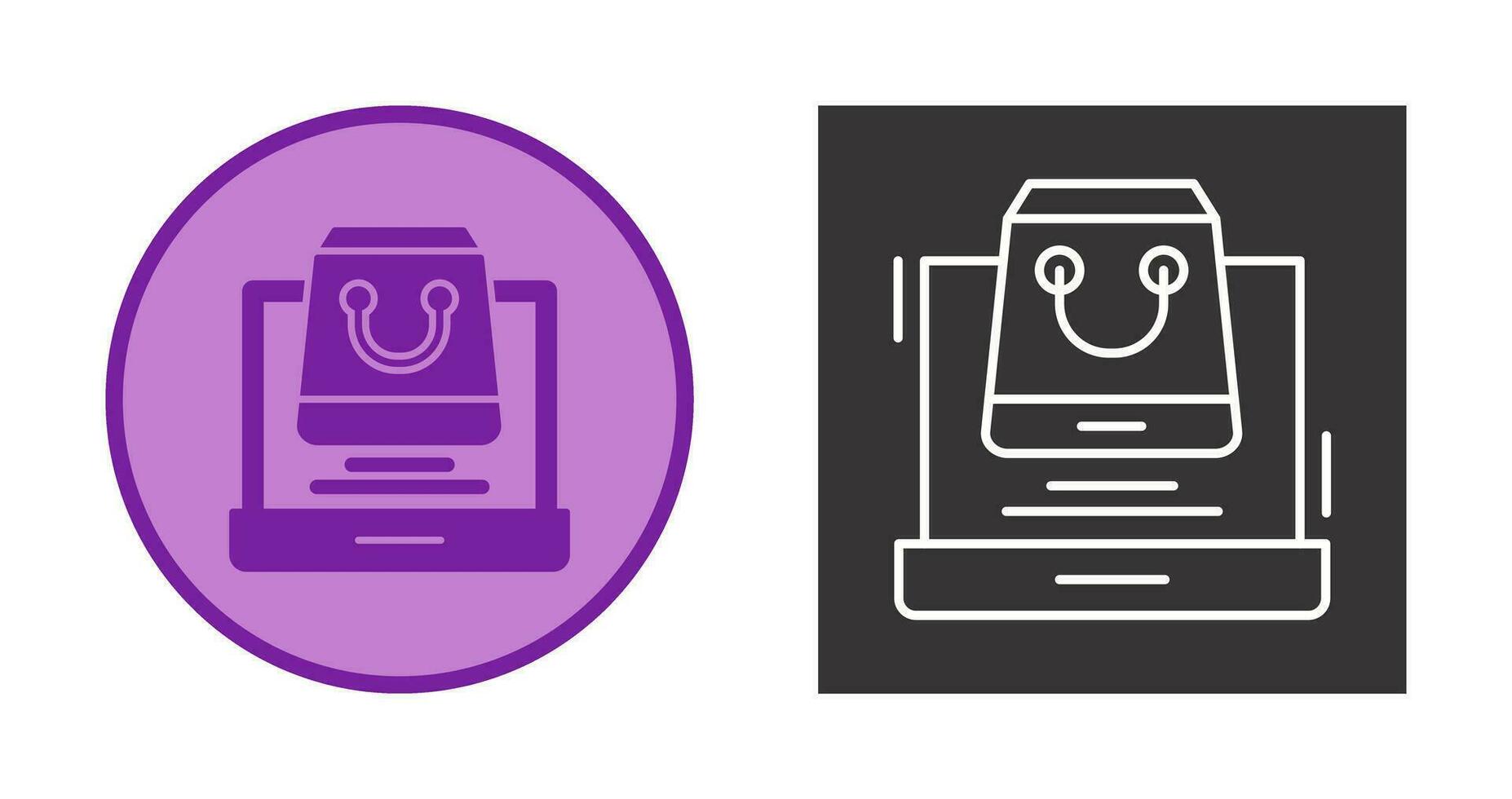Online Shopping Vector Icon