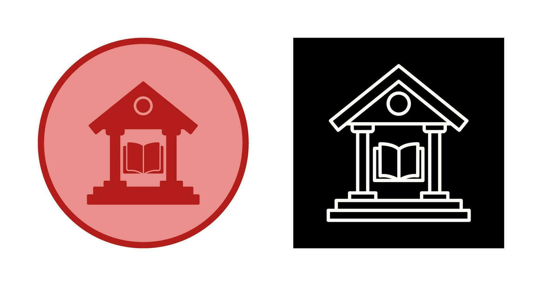 Library Vector Icon