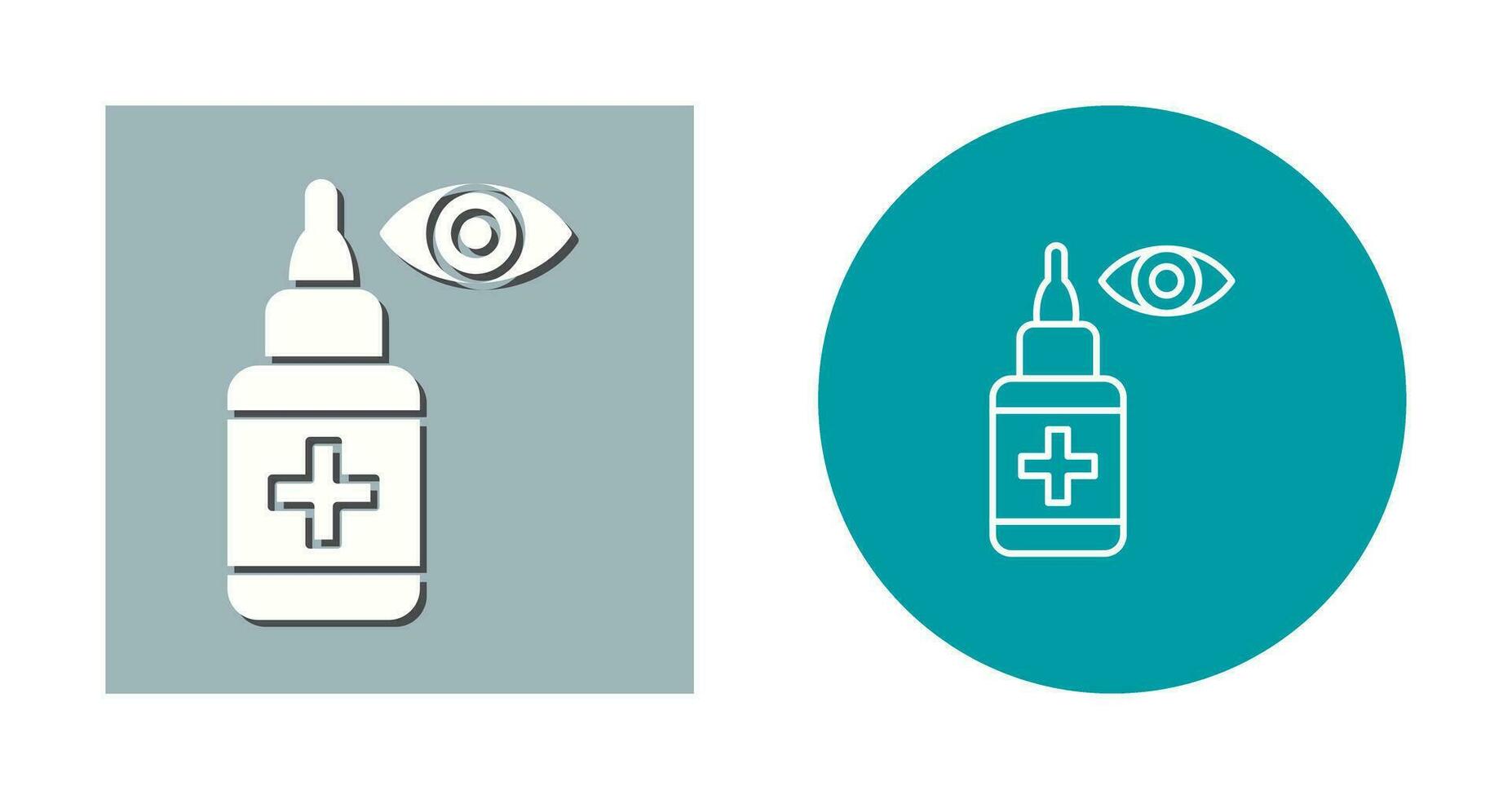 Eye Drop Vector Icon