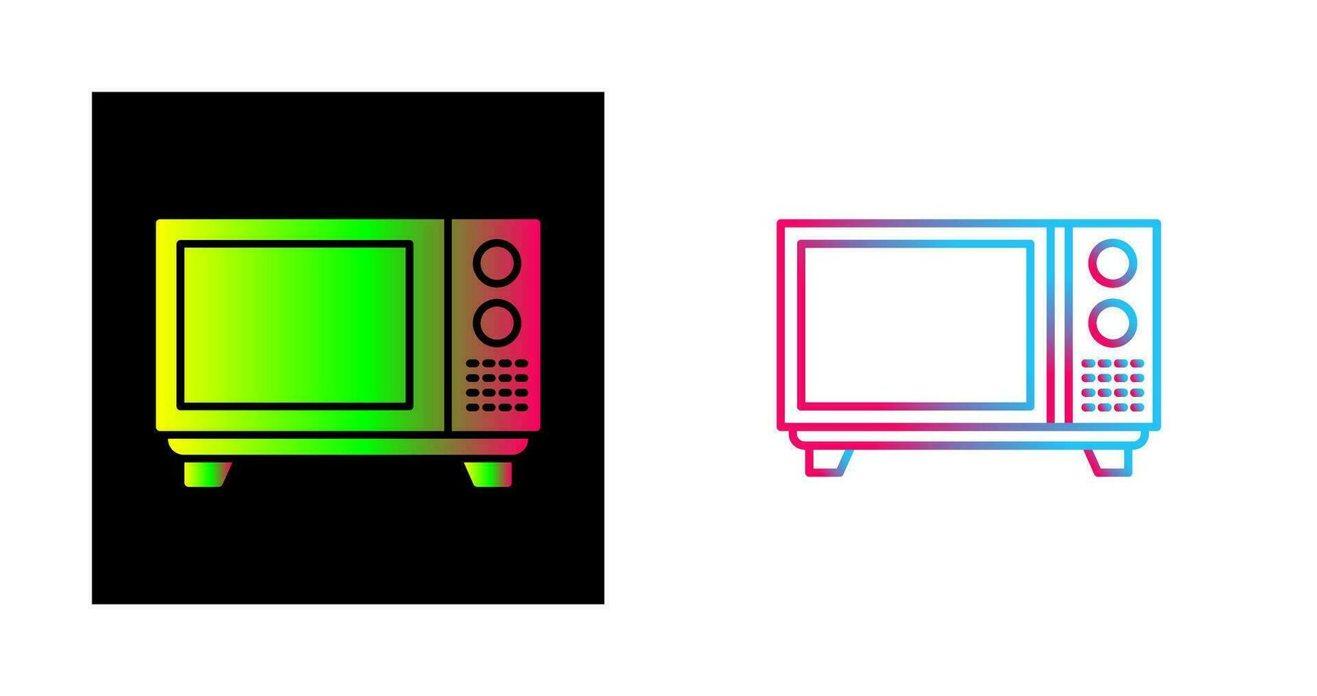 Microwave Vector Icon