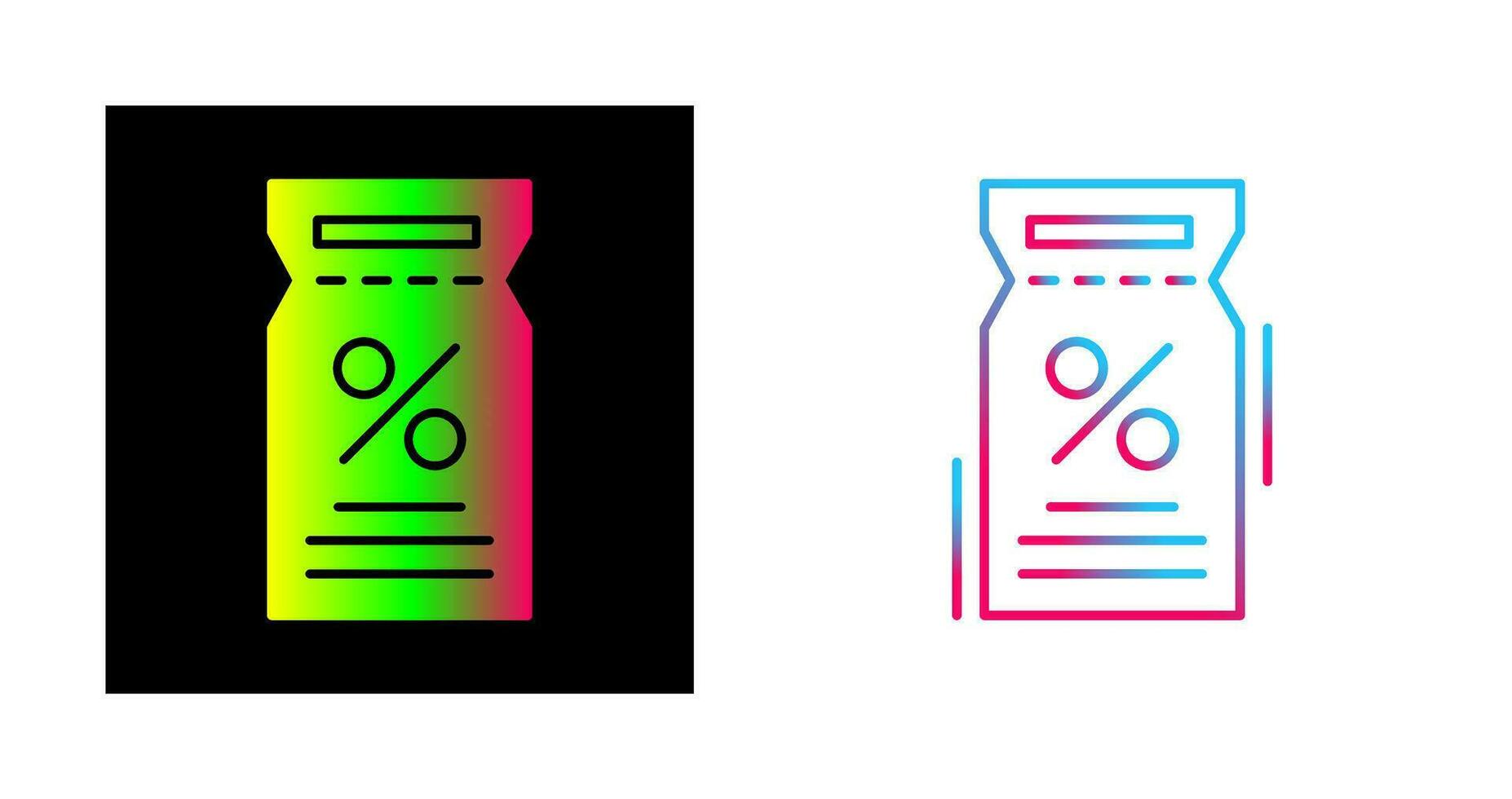 Discount Voucher Vector Icon