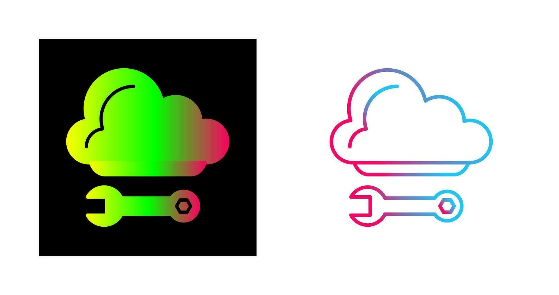 Cloud Computing Vector Icon