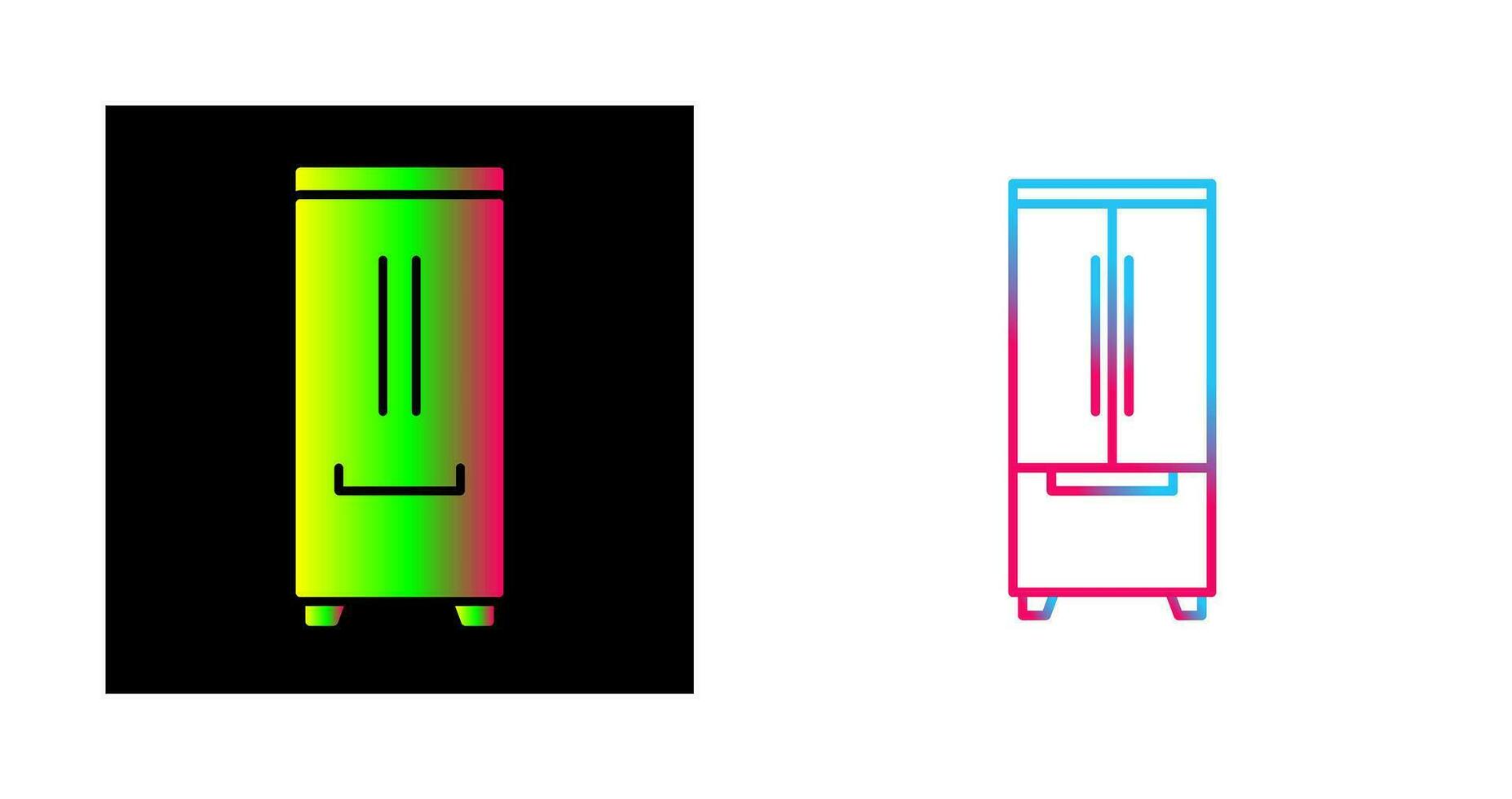 Refrigerator Vector Icon