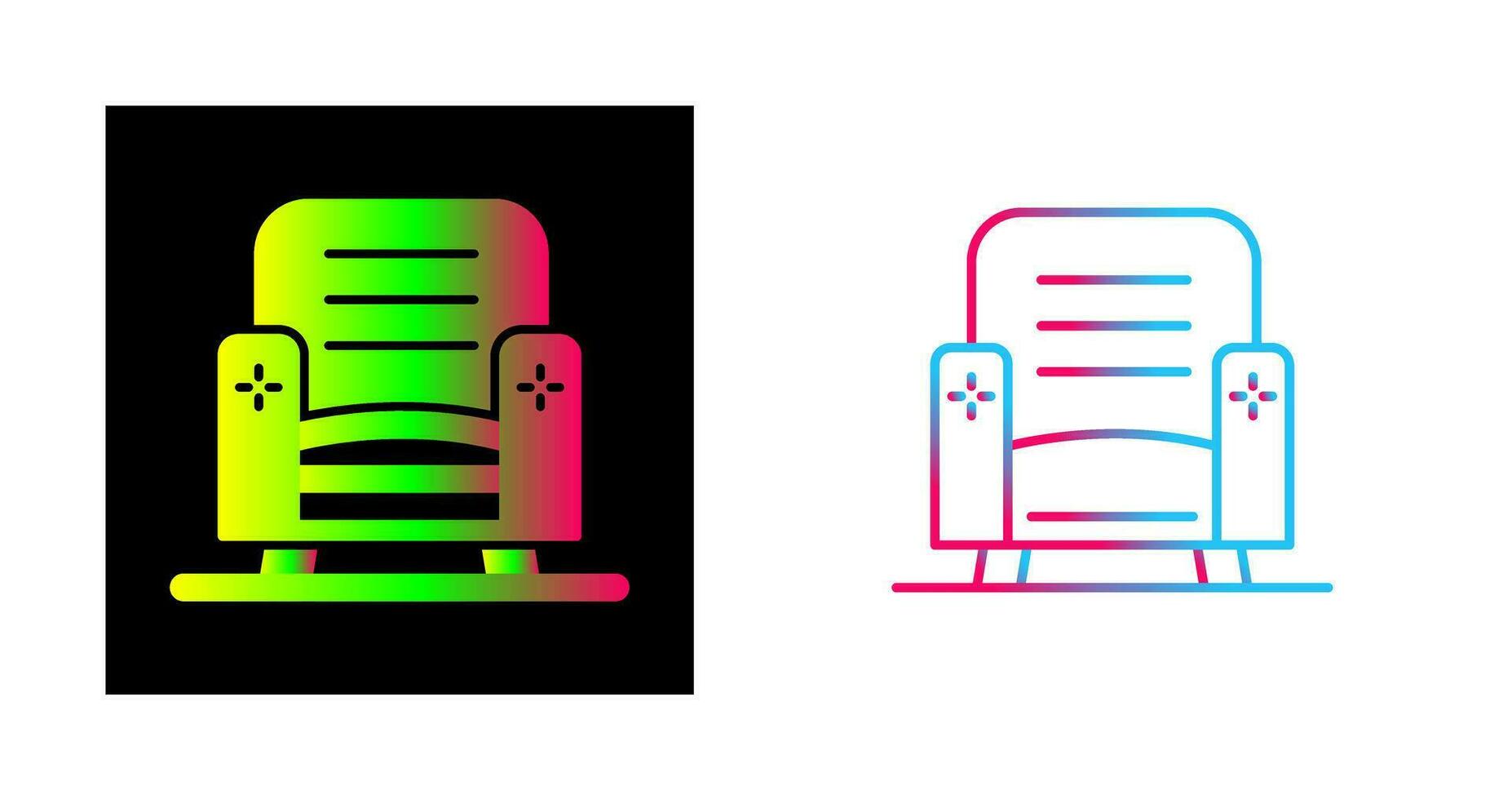 Armchair Vector Icon