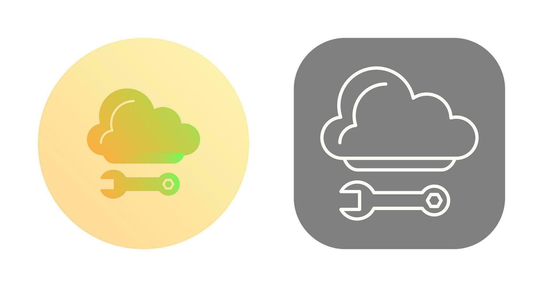 Cloud Computing Vector Icon