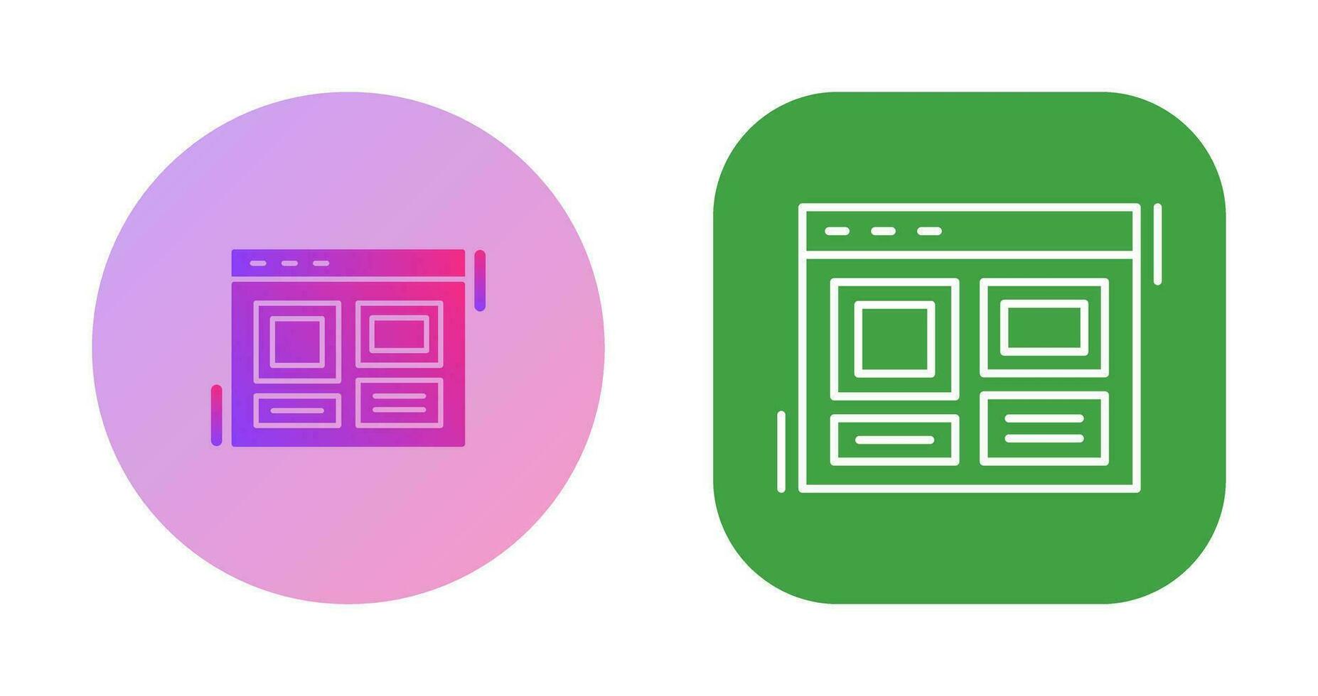 Layout Vector Icon