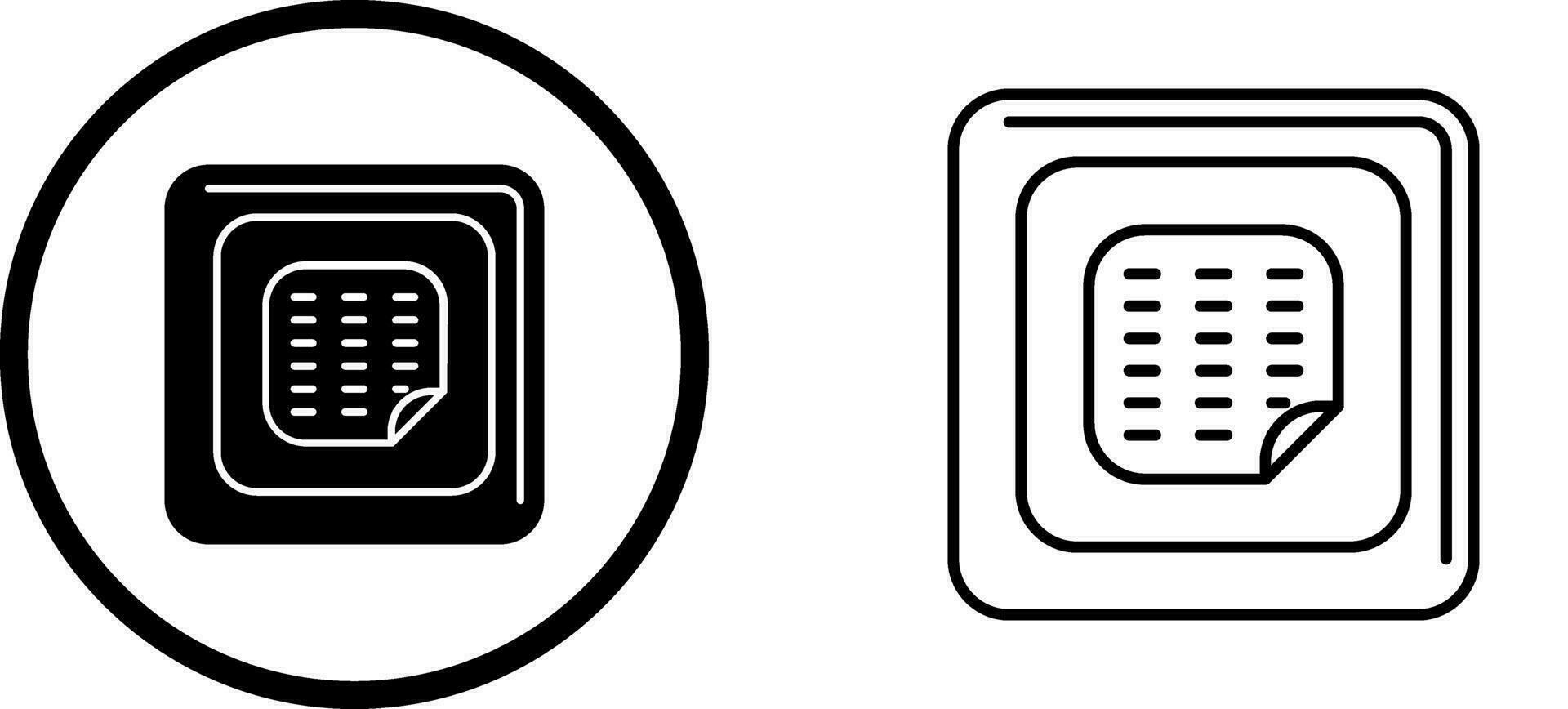 Nicotine Patch Vector Icon