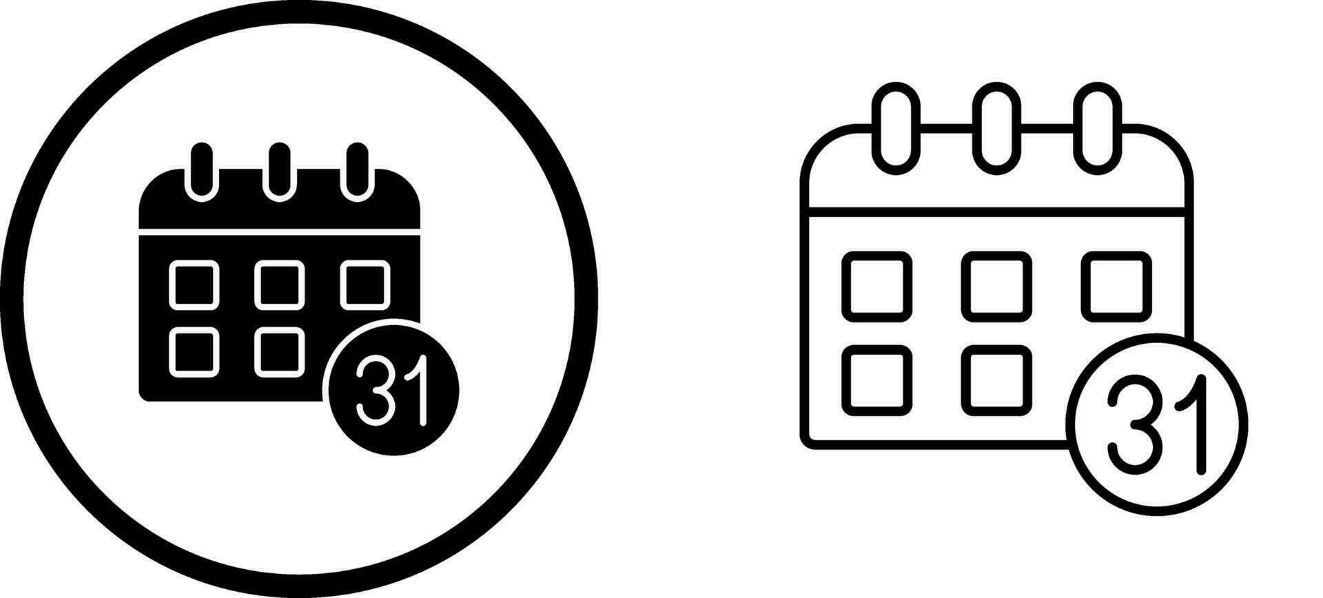 Calendar Vector Icon