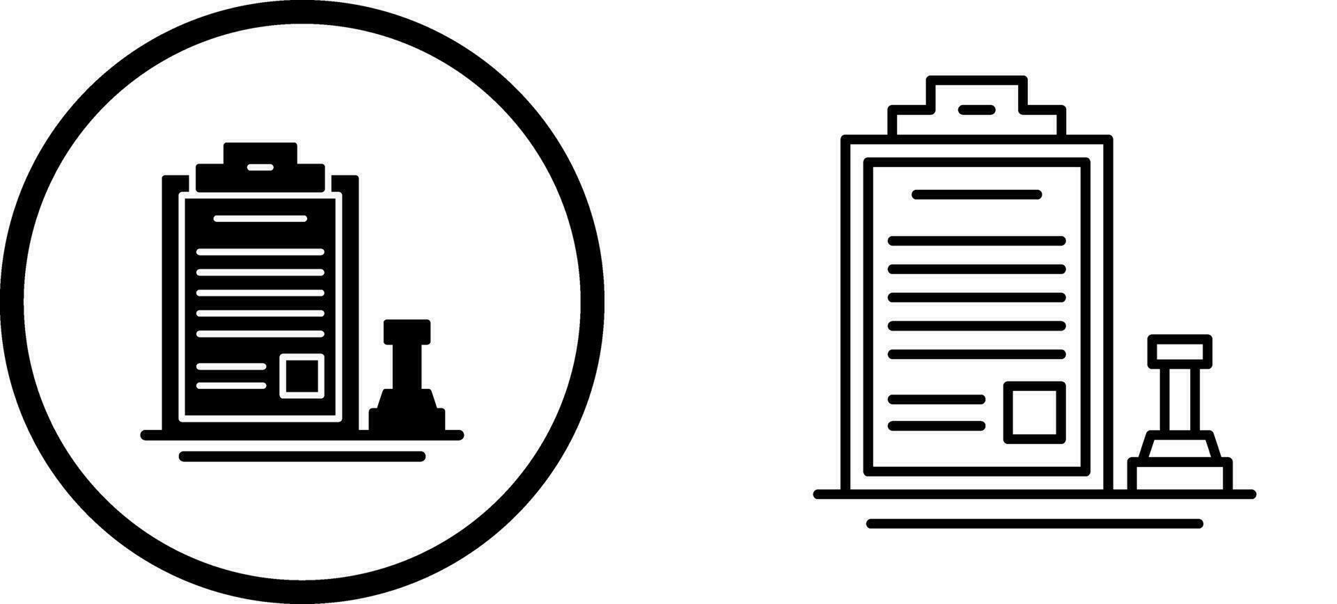 Stamp Vector Icon