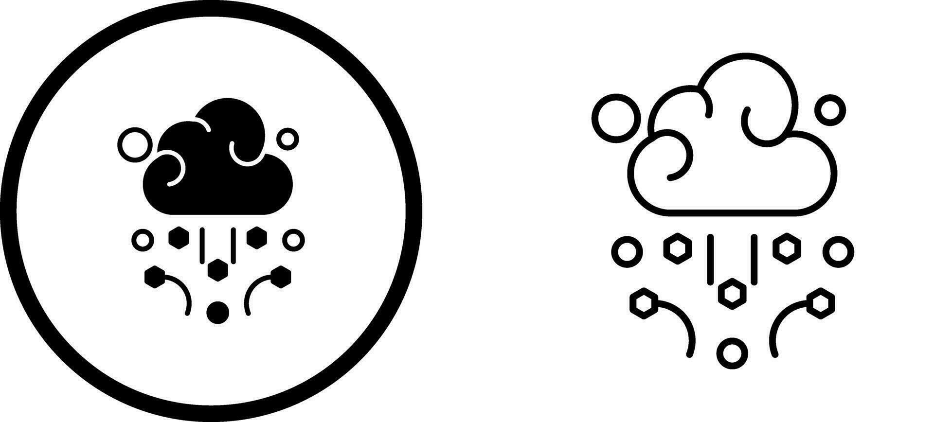 Hail Vector Icon