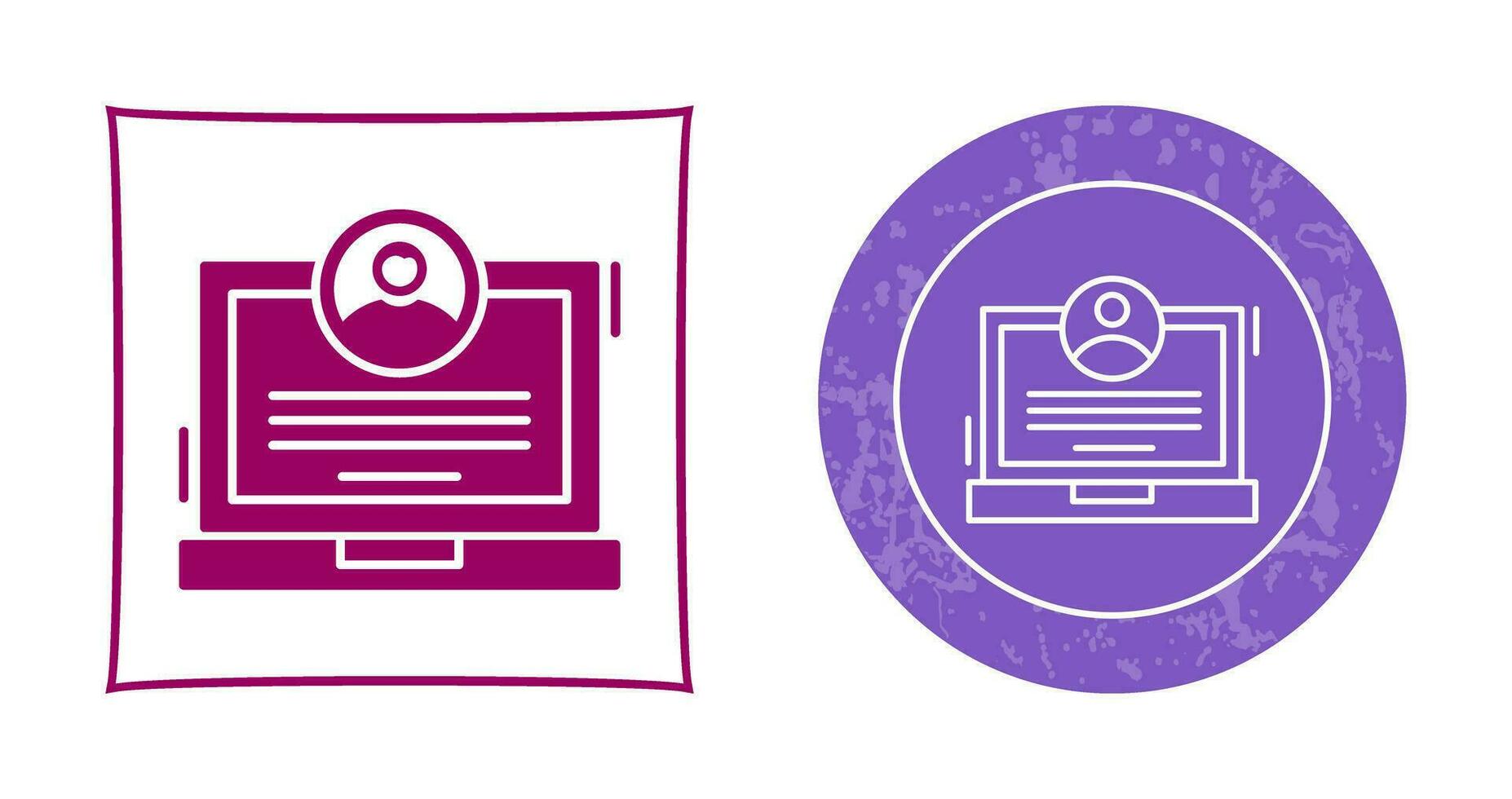 CV Vector Icon