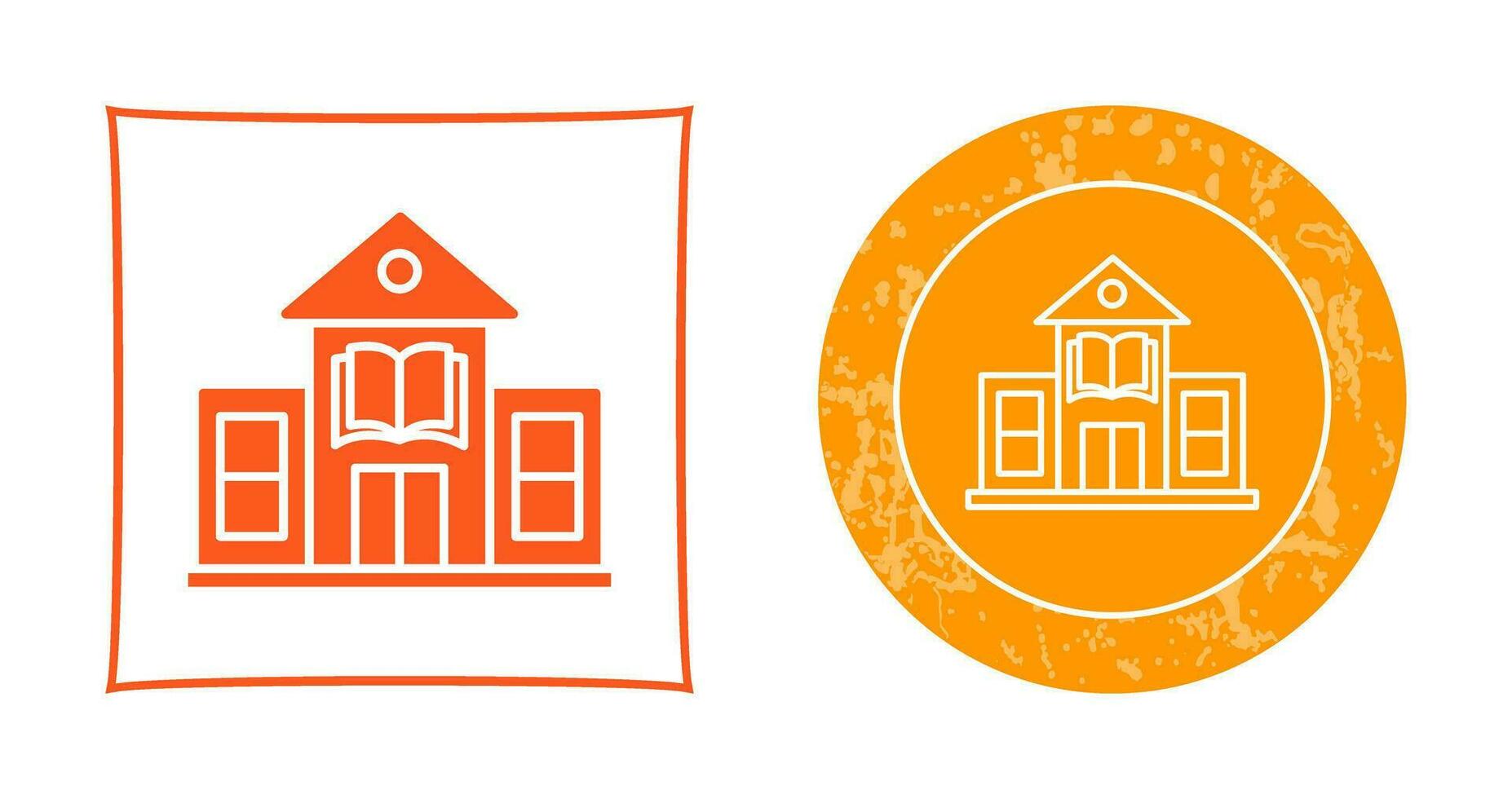 Library Building Vector Icon