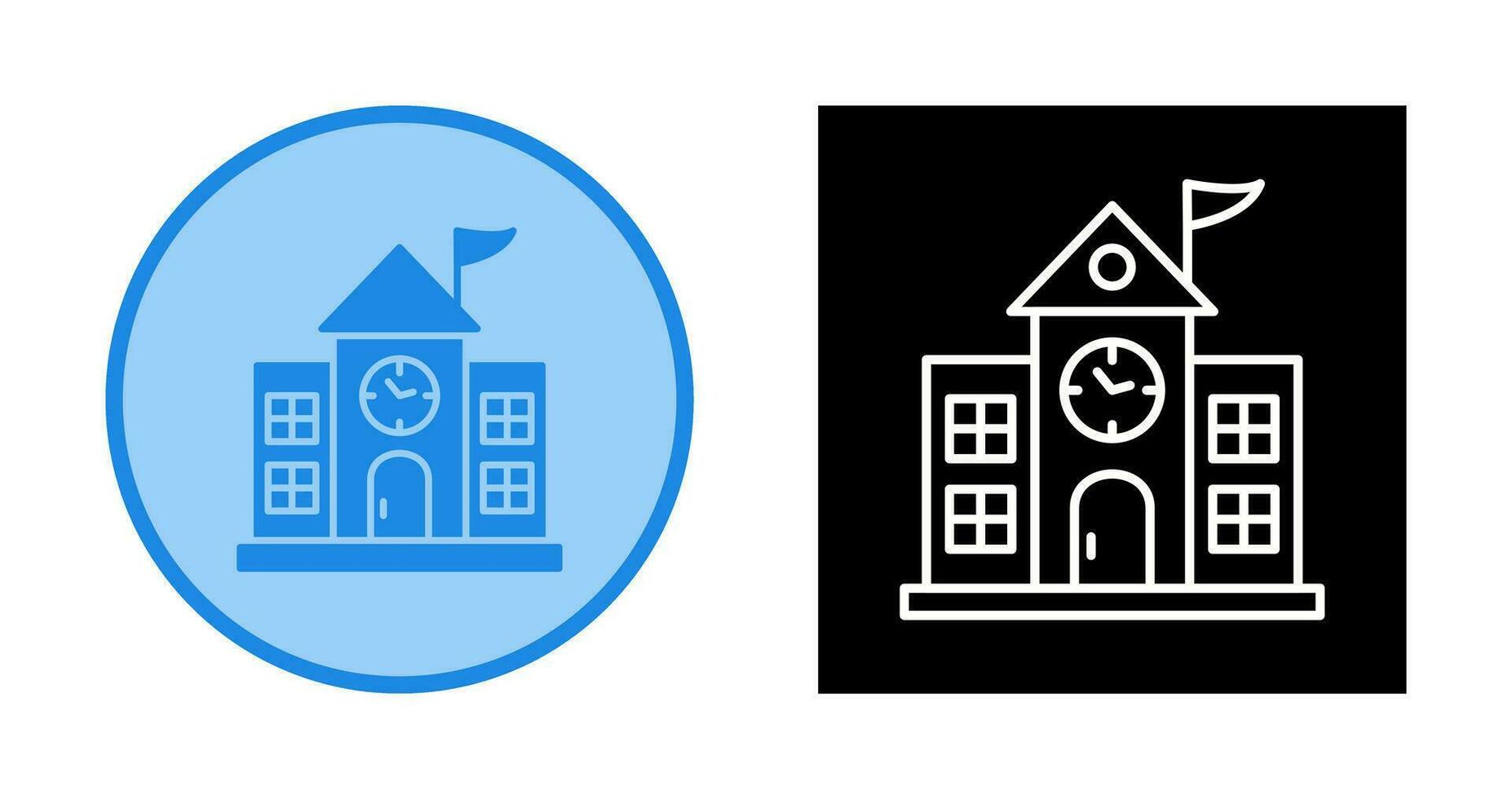 University Campus Vector Icon