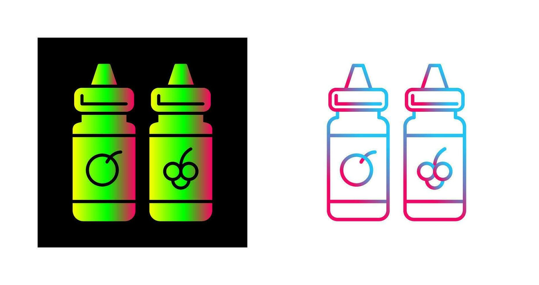 Vape Liquid Vector Icon