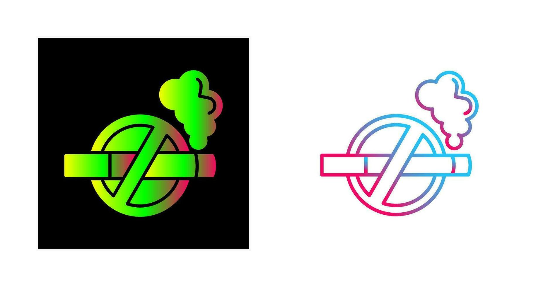 No Tobacco Vector Icon