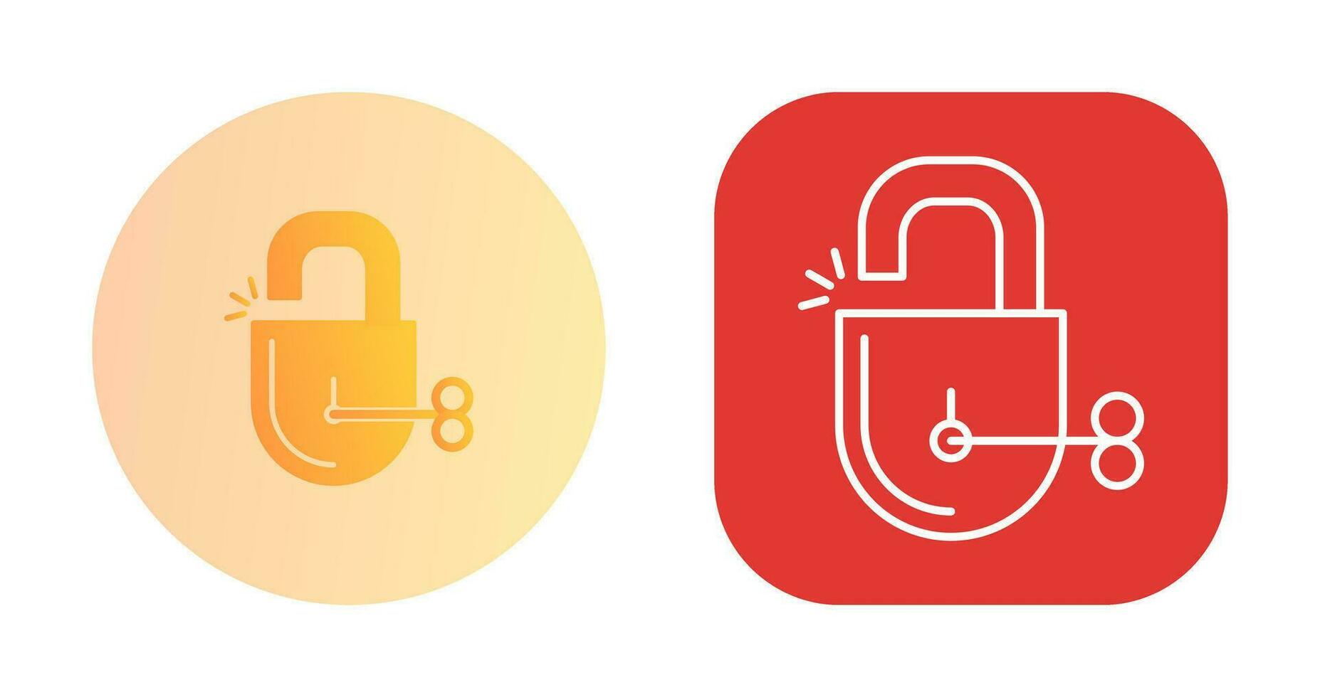 Unlock Vector Icon