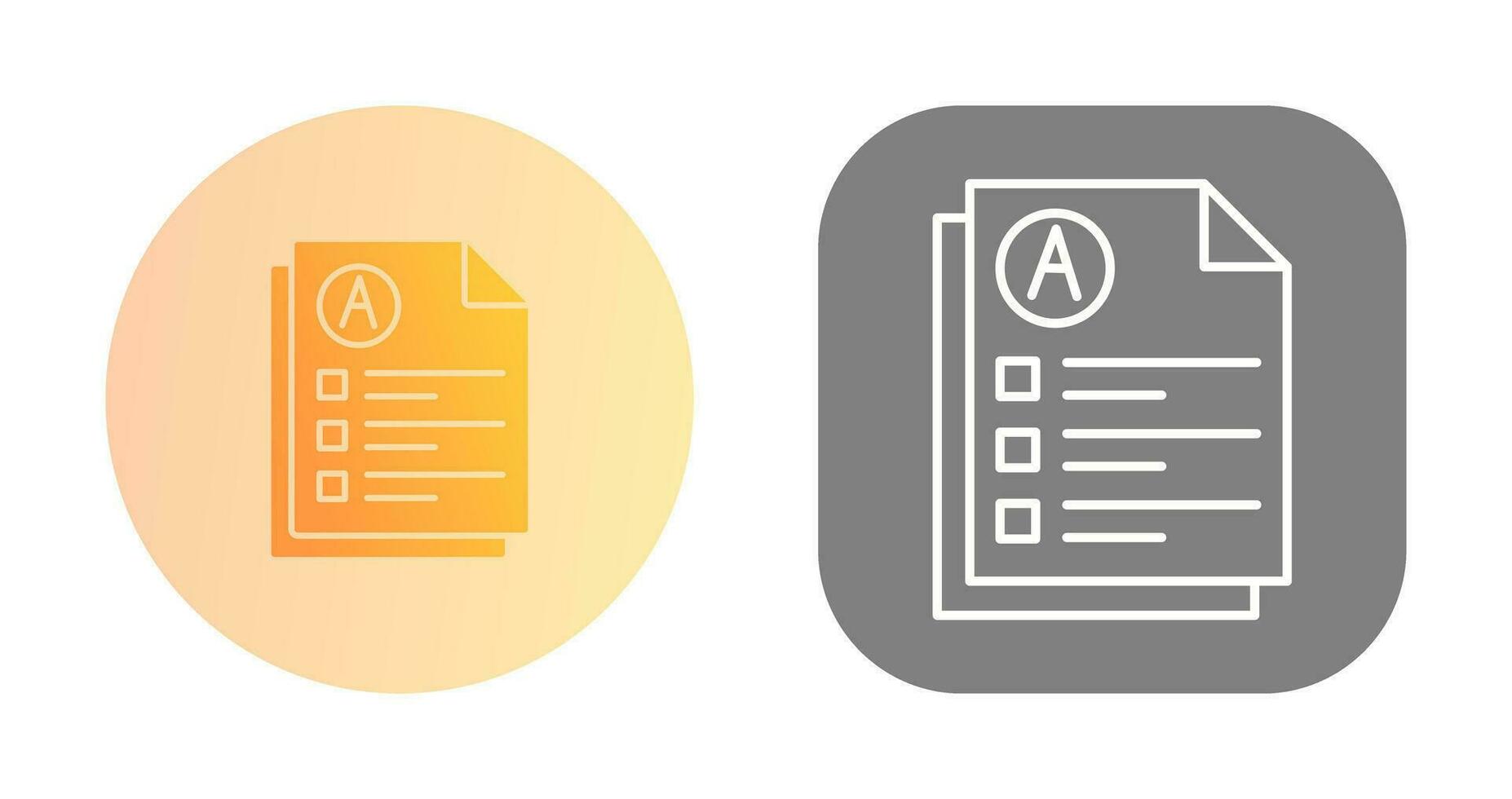Exam Vector Icon