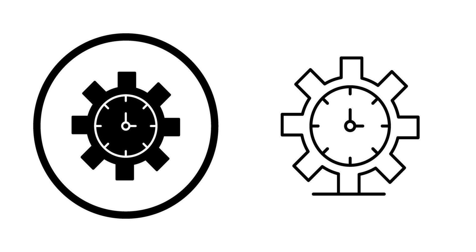 Time Management Vector Icon