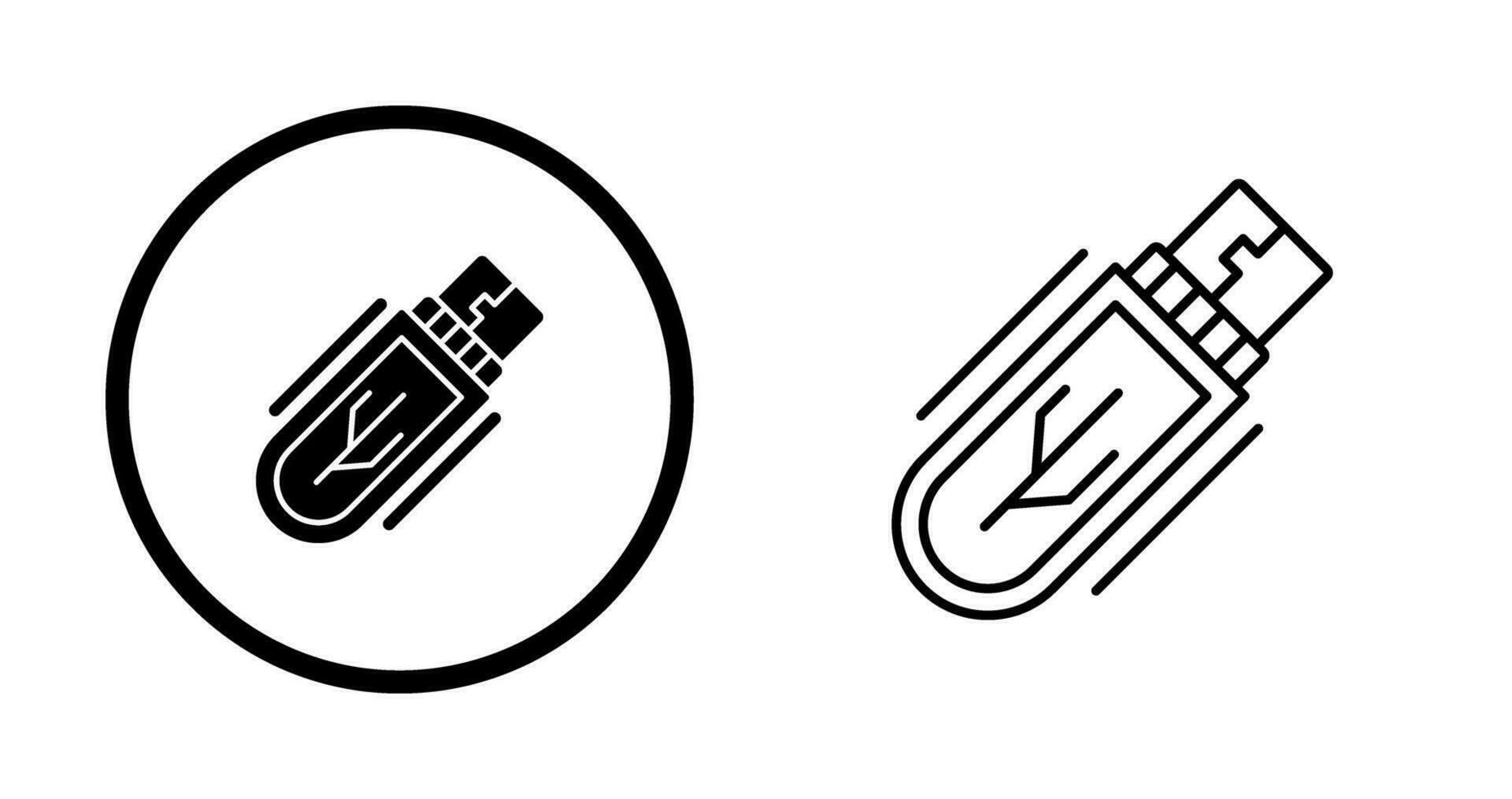 Usb Drive Vector Icon