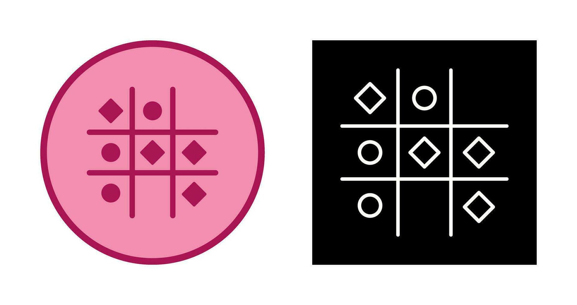 Tic Tac Toe Vector Icon