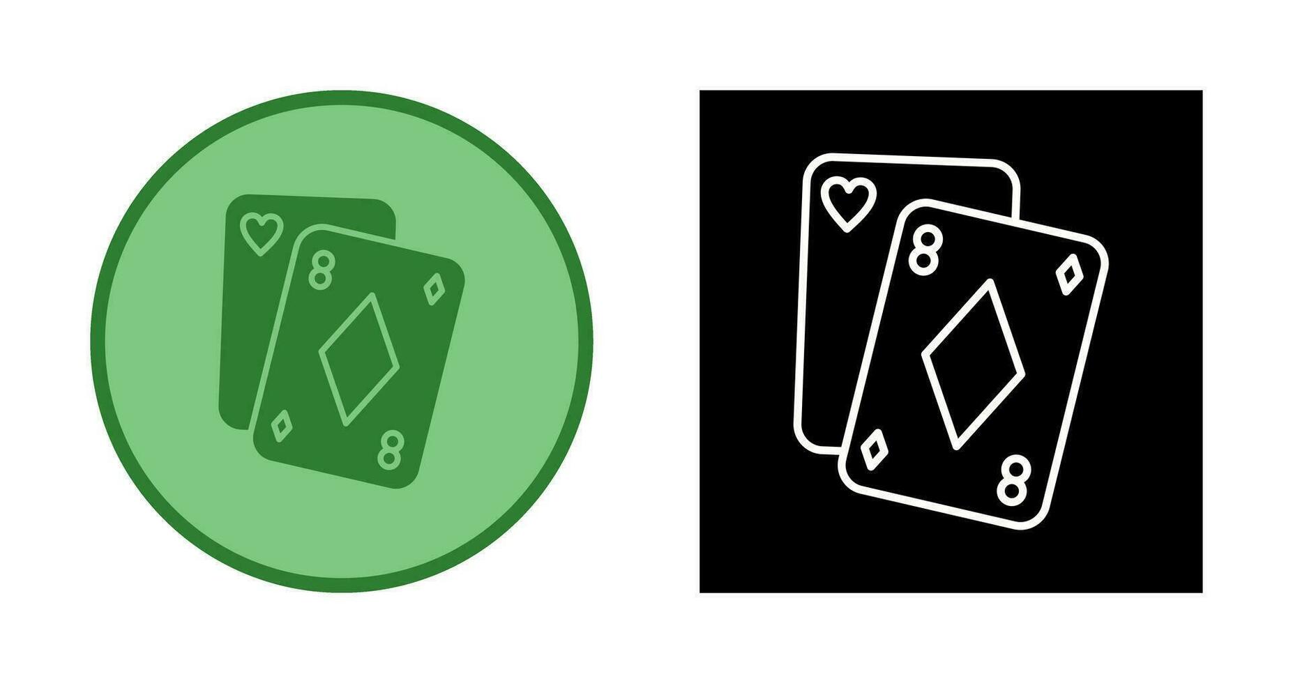 icono de vector de póquer