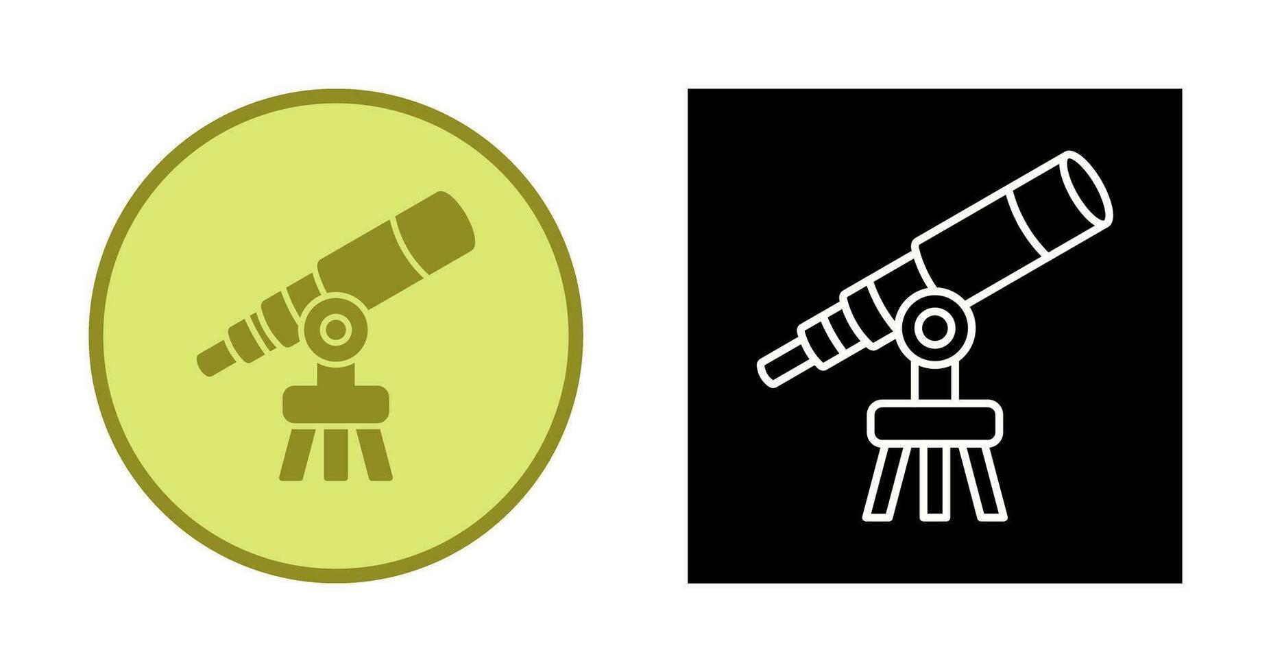 Telescope Vector Icon