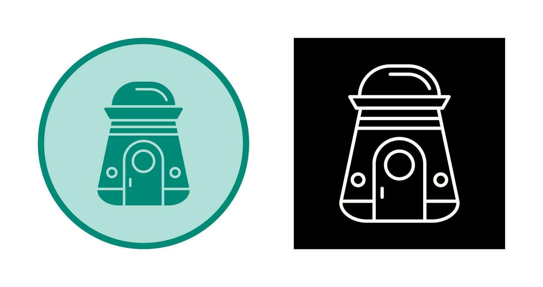 Space Capsule Vector Icon