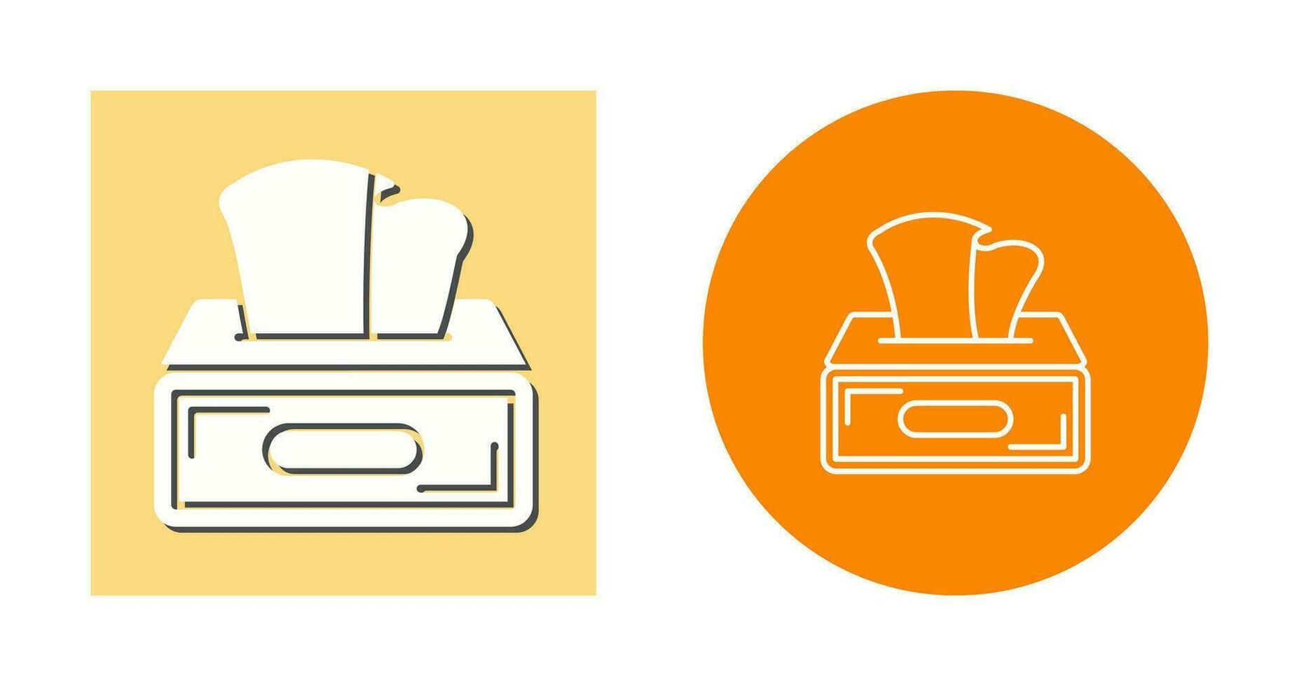 Tissue Box Vector Icon