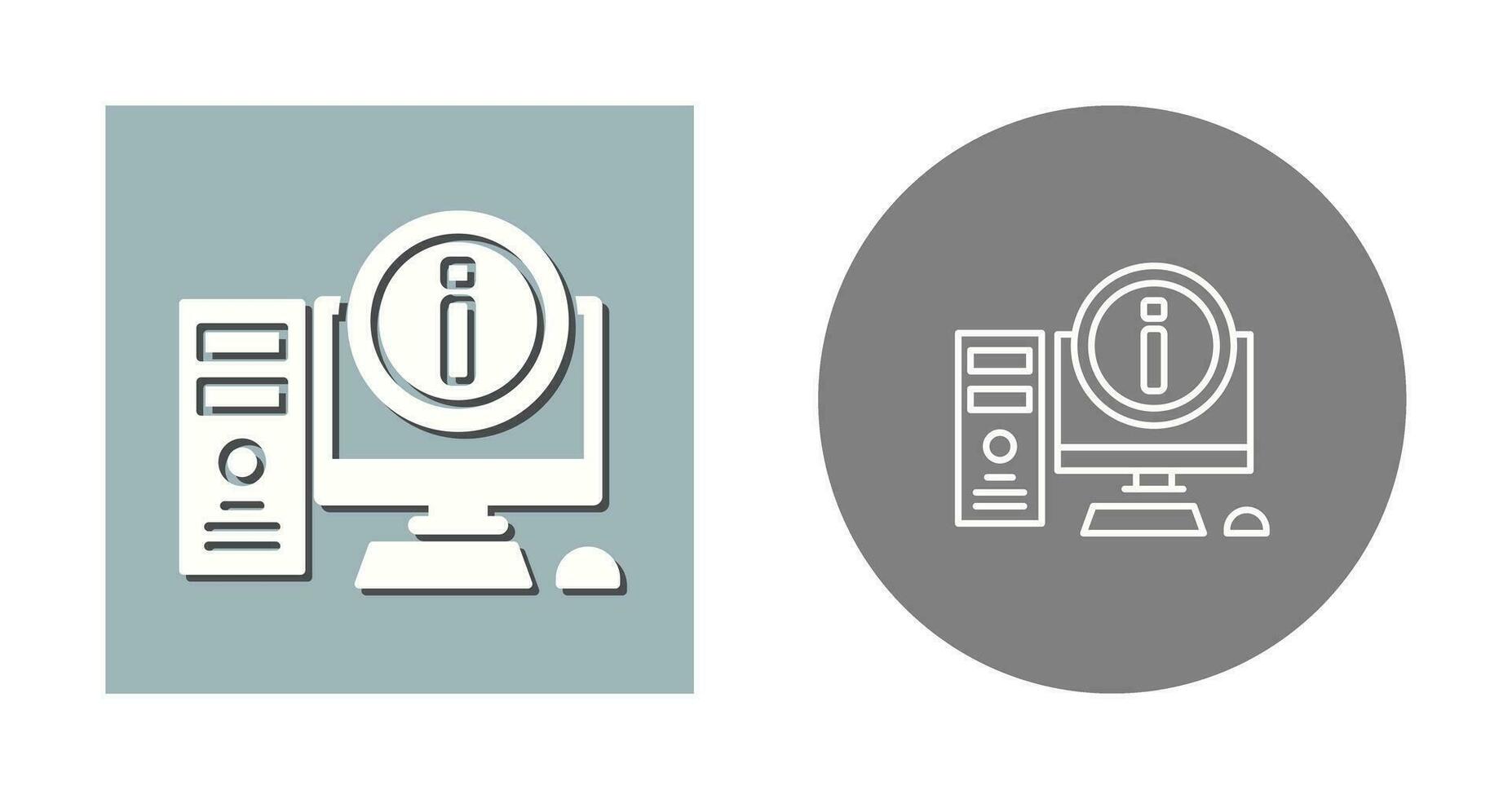 Computer Vector Icon