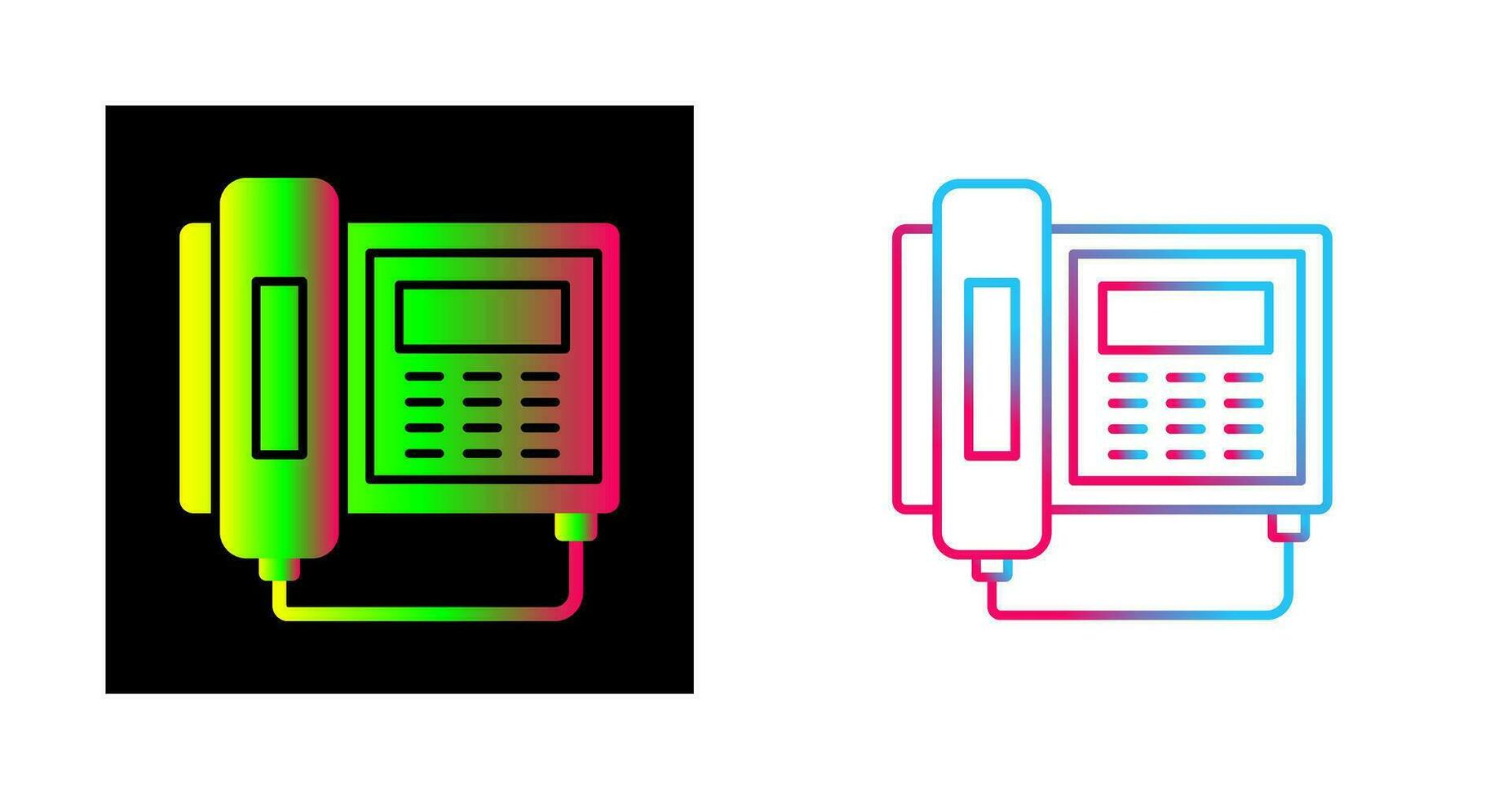 Telephone Vector Icon